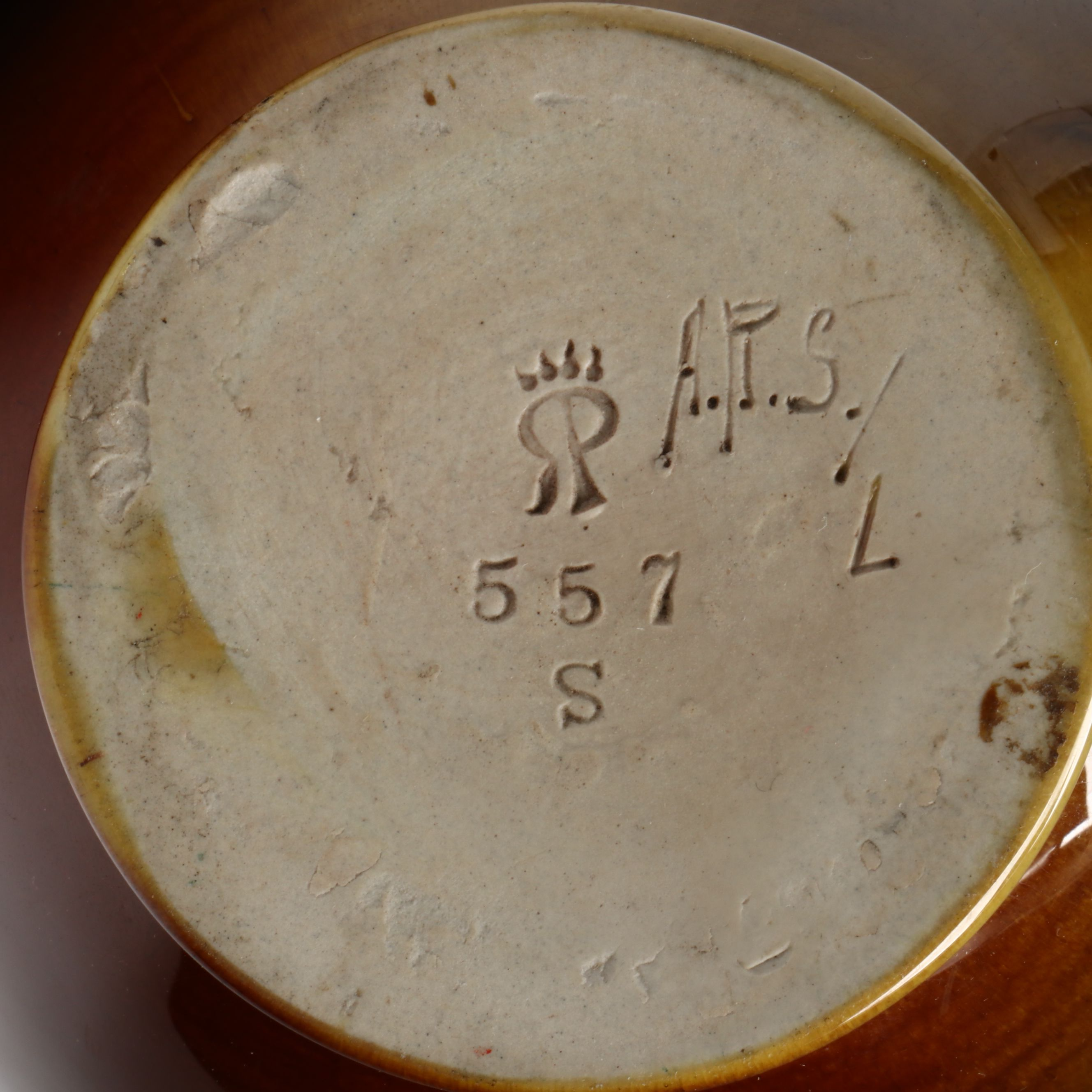 Harriette Rosemary Strafer for Rookwood Pottery Standard Glaze Ewer, 1890