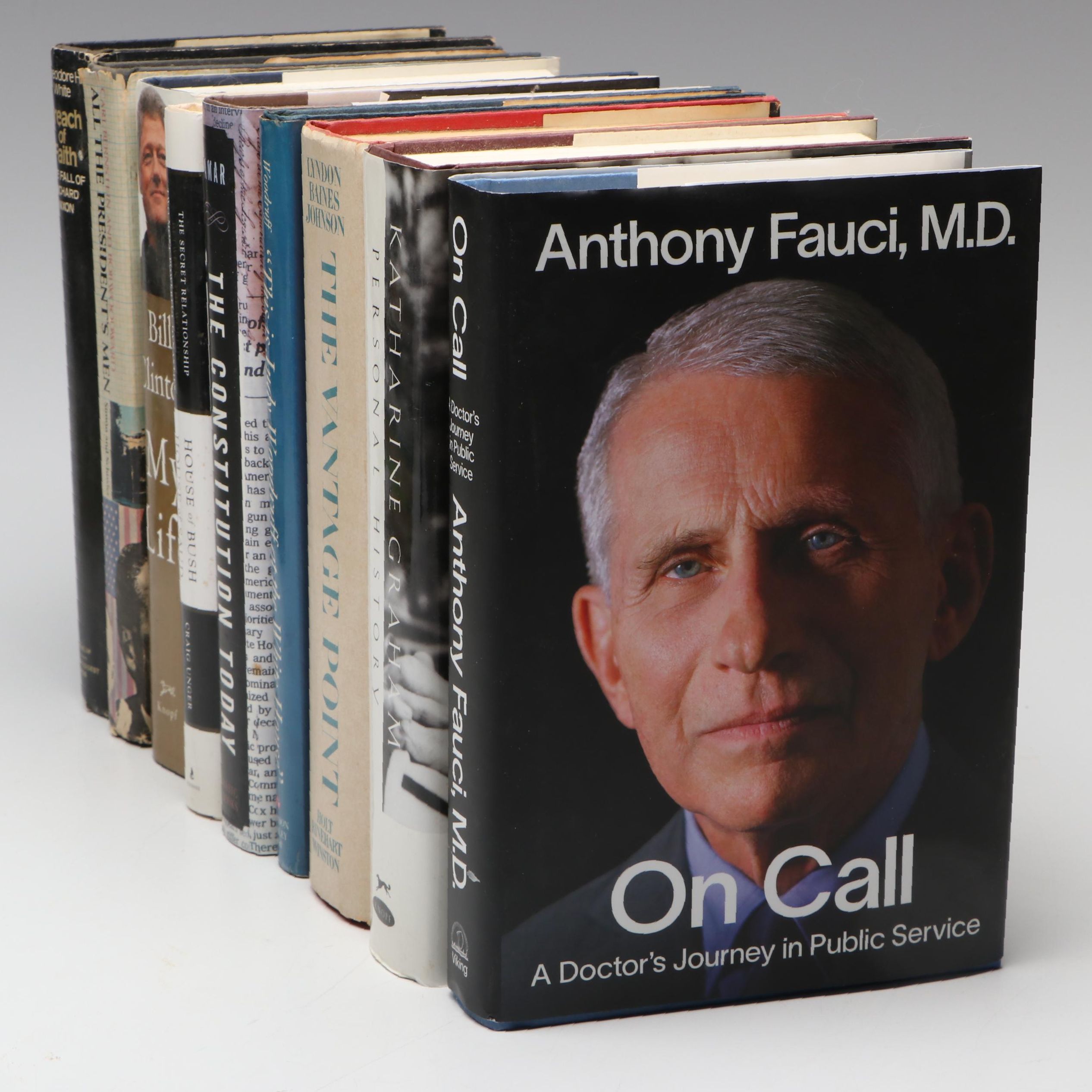 First Edition "On Call" by Anthony Fauci and More Nonfiction Books