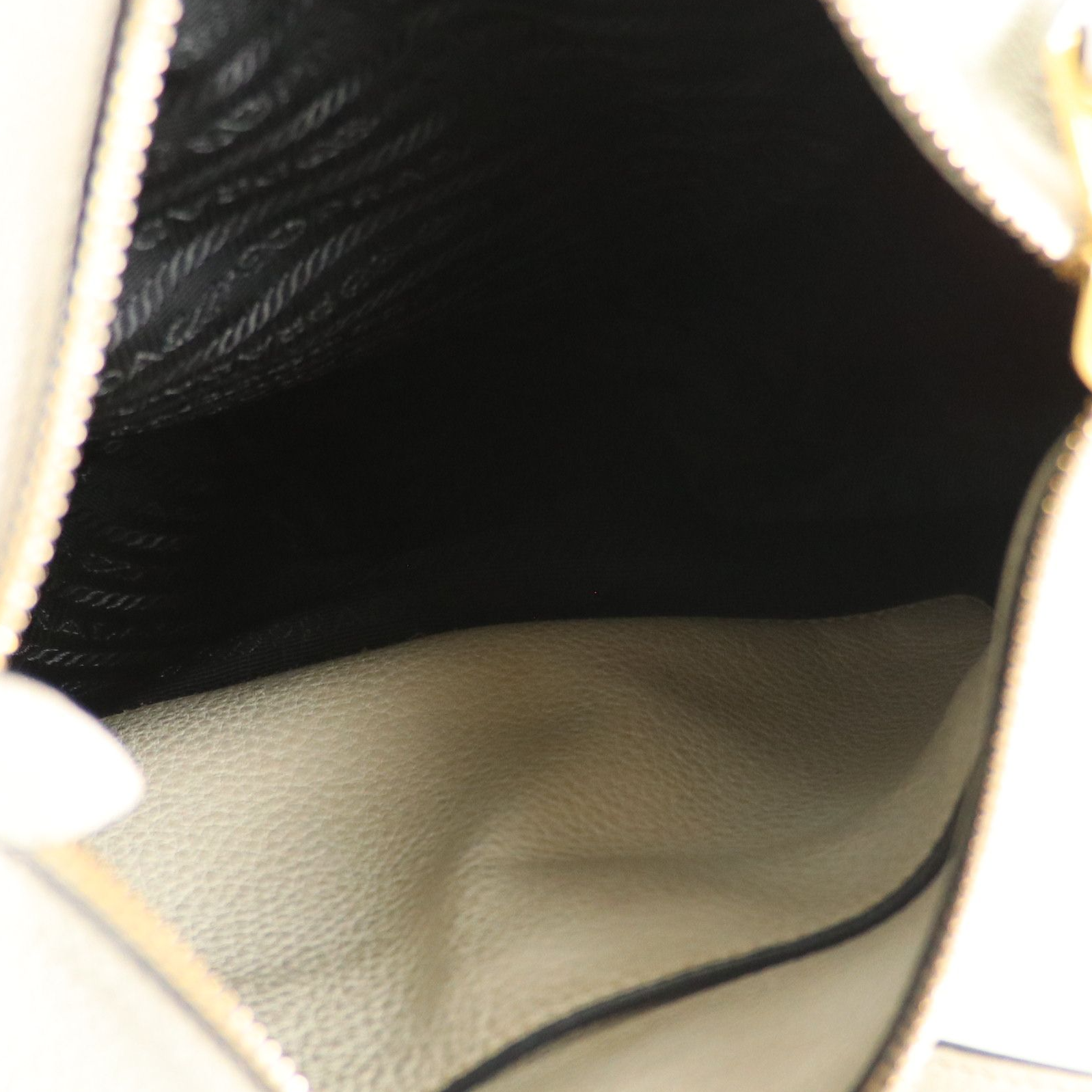 Prada Vitello Daino Leather Two-Way Hobo Bag