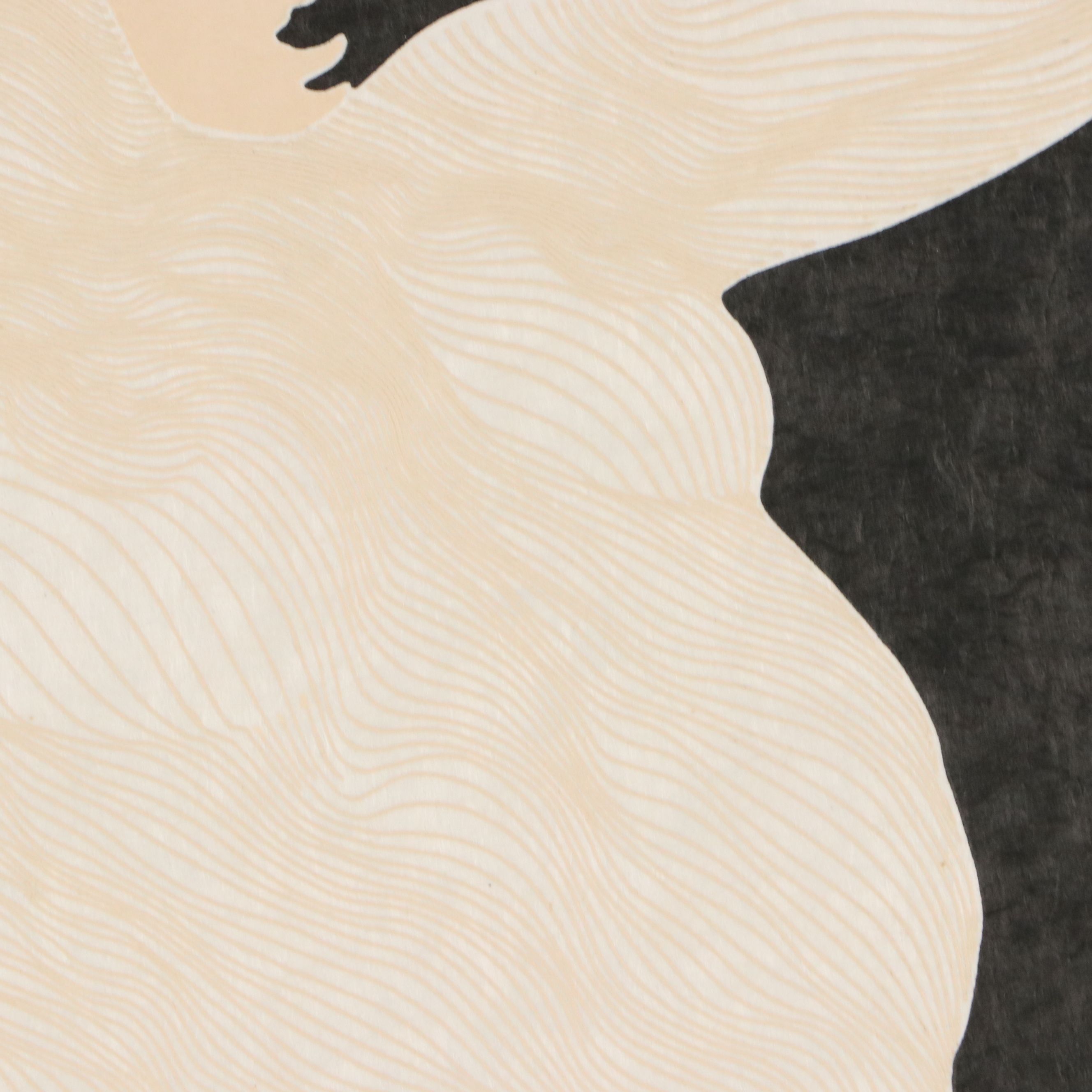 Guillaume Azoulay Etching "Sinistra"