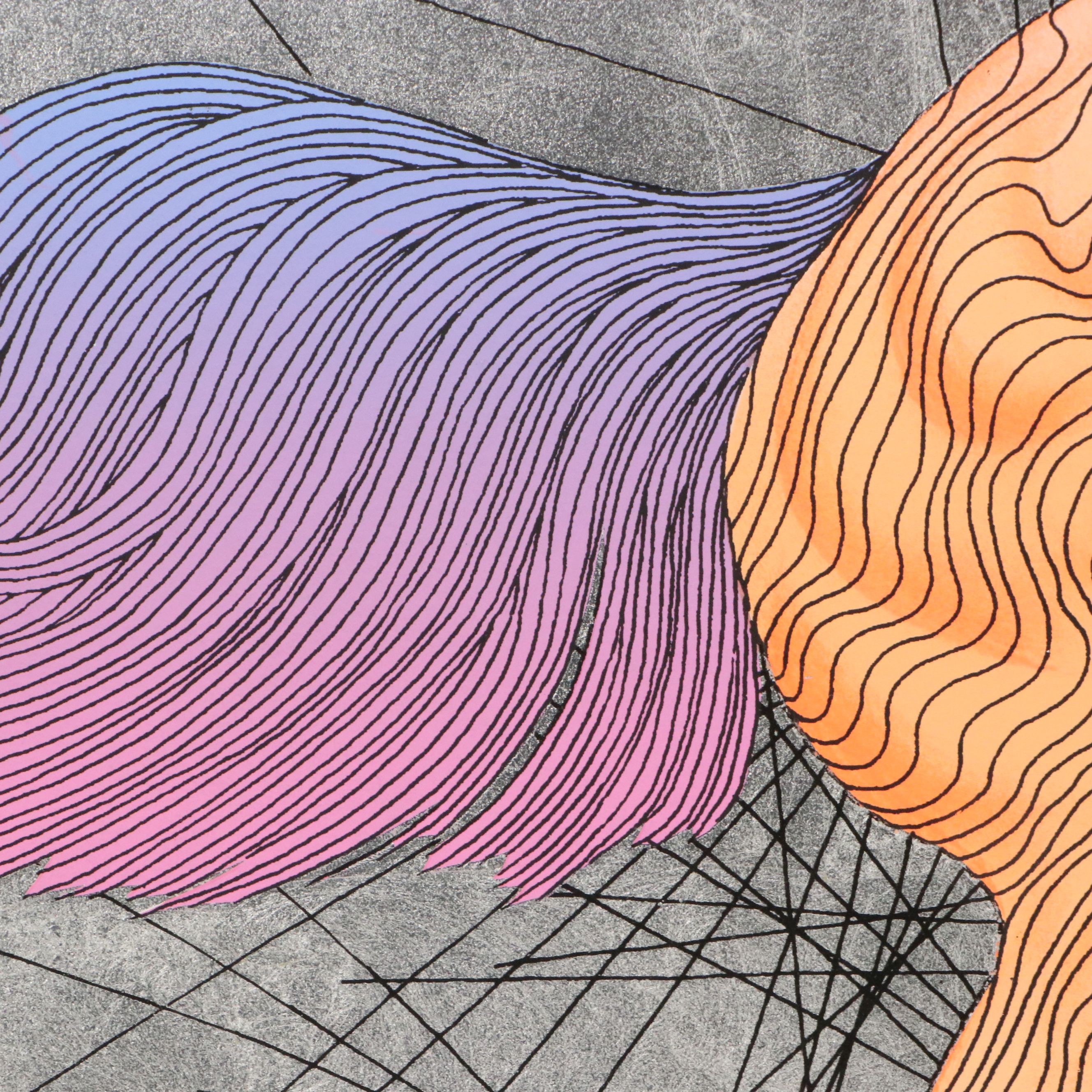 Guillaume Azoulay Serigraph "Vitesse," 2008