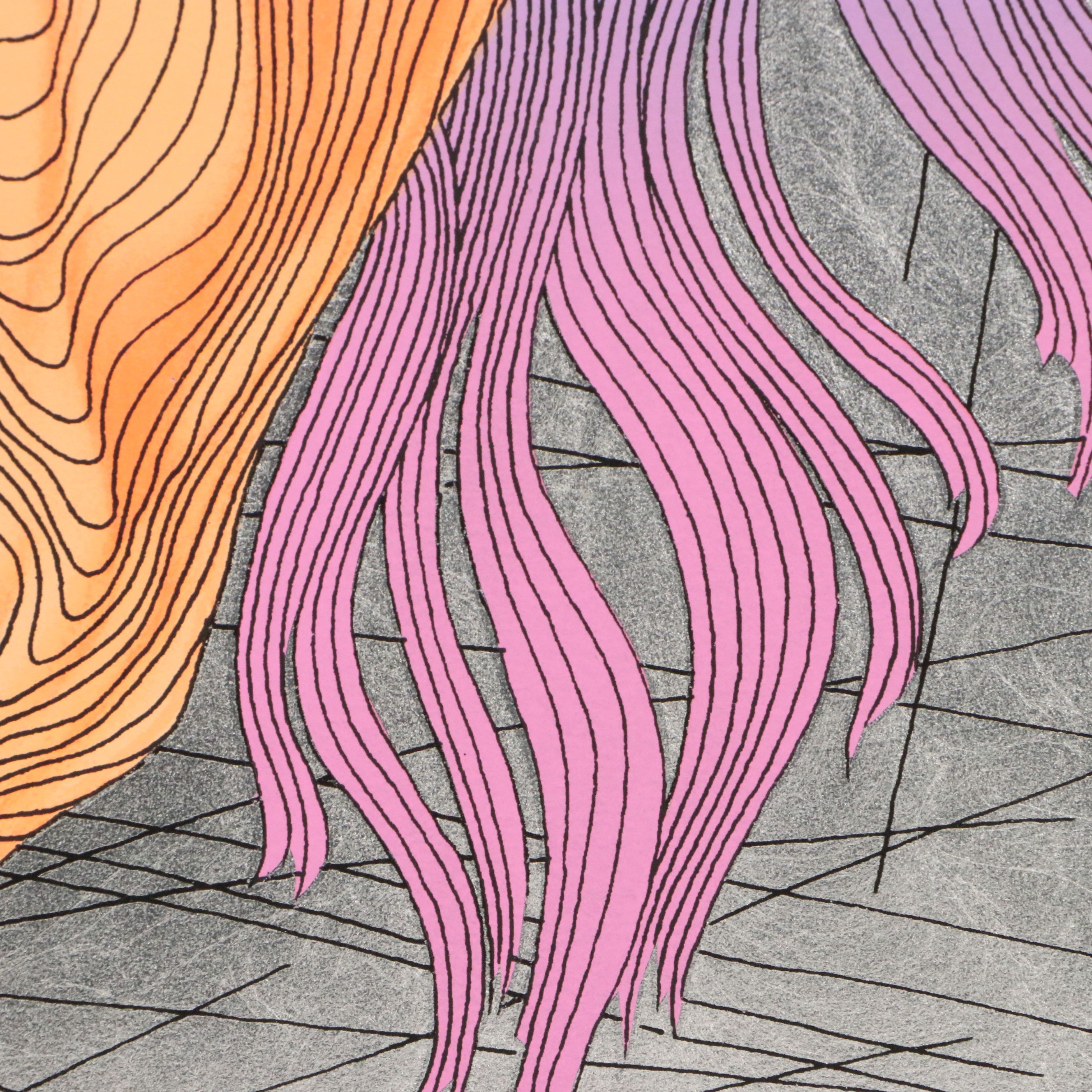 Guillaume Azoulay Serigraph "Vitesse," 2008