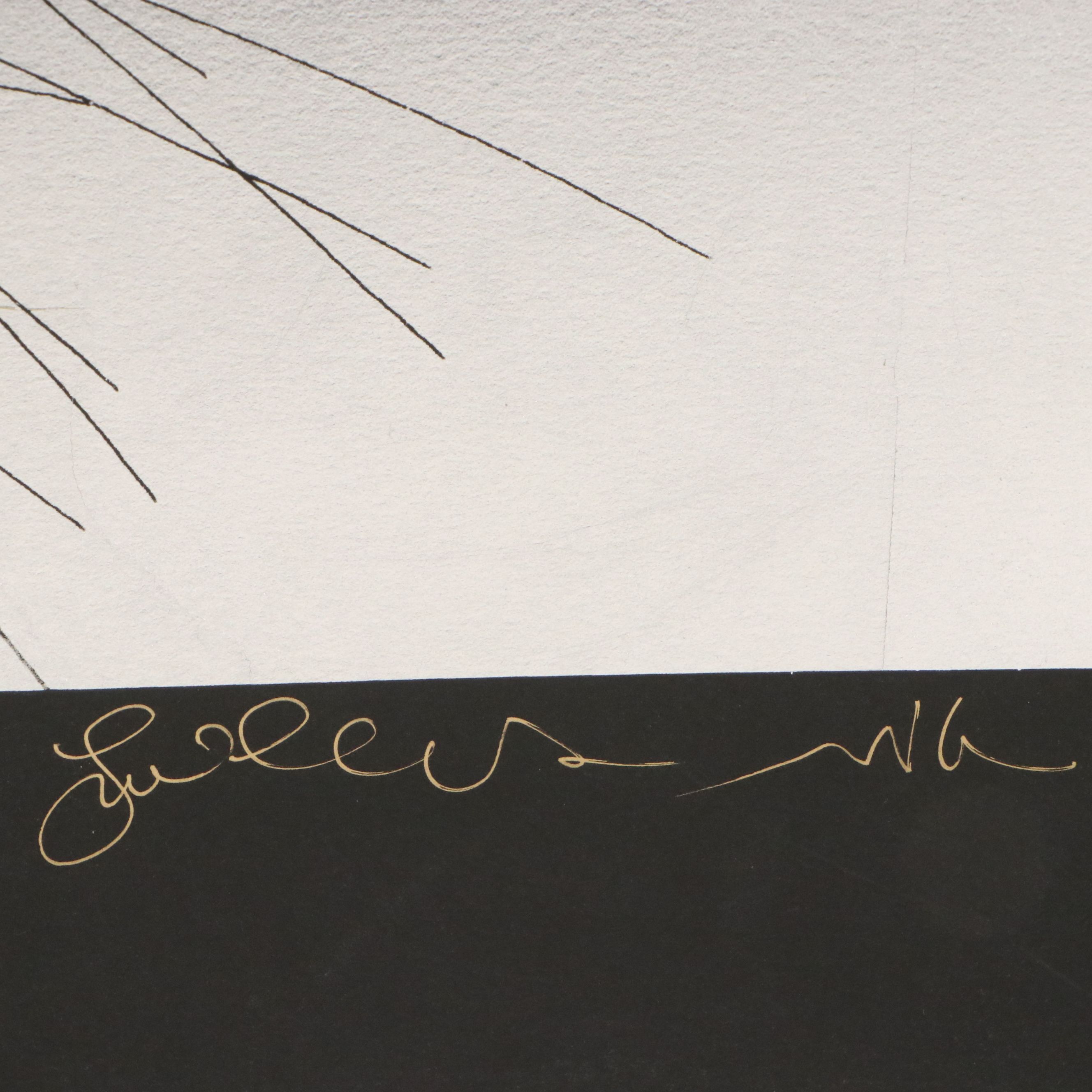 Guillaume Azoulay Serigraph "Vitesse," 2008