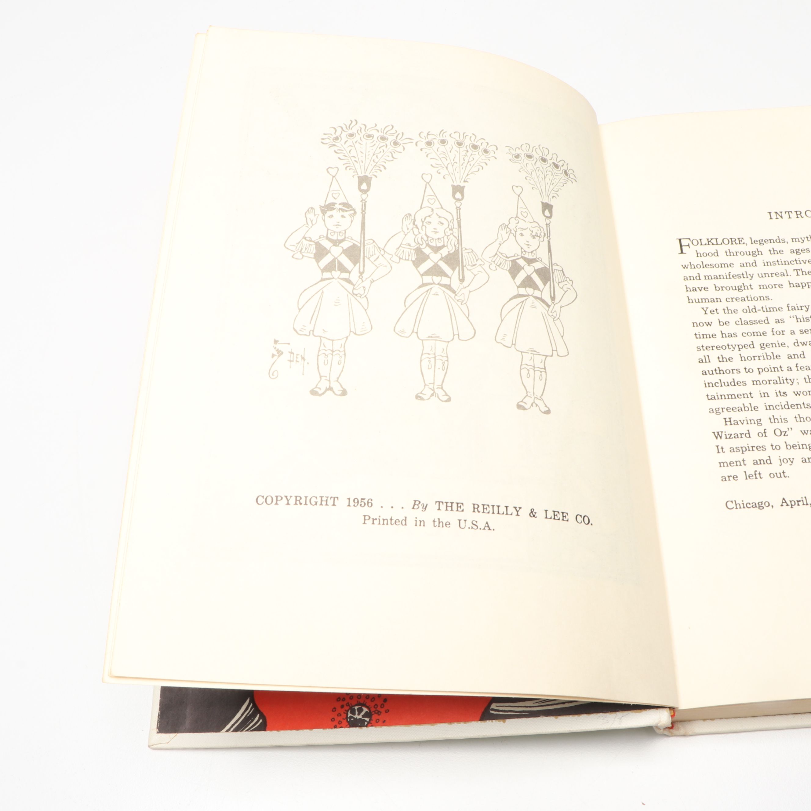 L. Frank Baum "Dorothy and the Wizard in Oz" and Other Wizard of Oz Book, 1950s