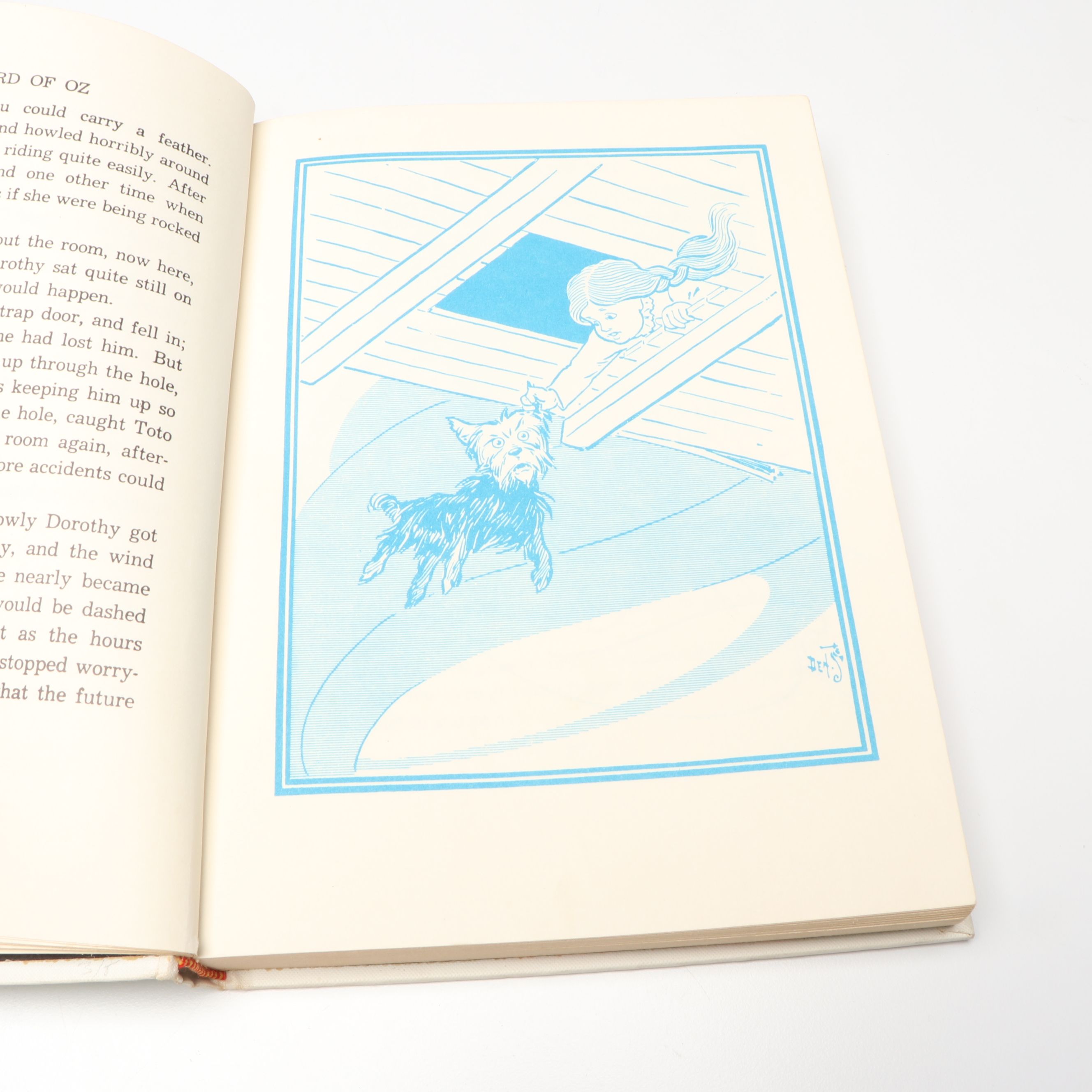 L. Frank Baum "Dorothy and the Wizard in Oz" and Other Wizard of Oz Book, 1950s