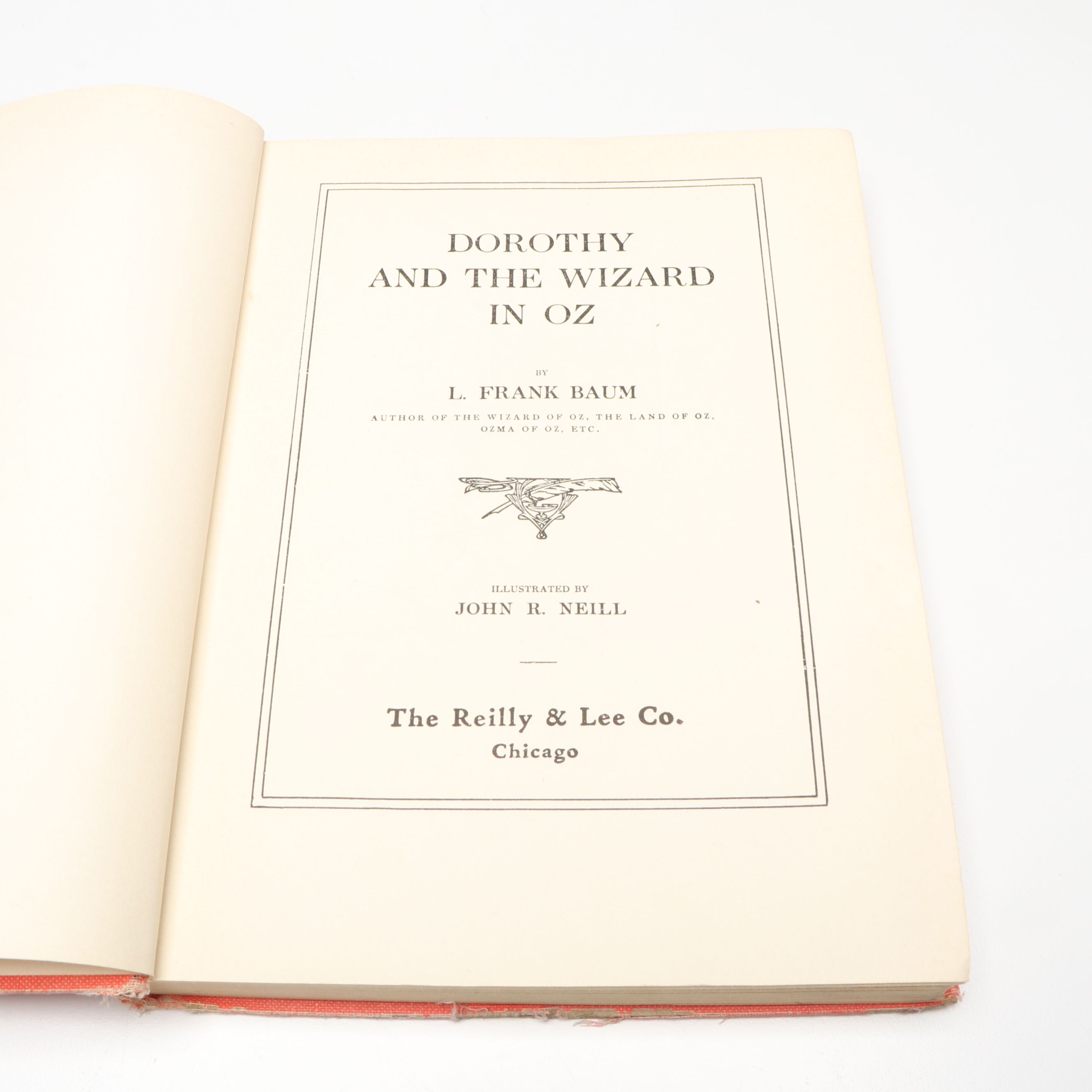 L. Frank Baum "Dorothy and the Wizard in Oz" and Other Wizard of Oz Book, 1950s