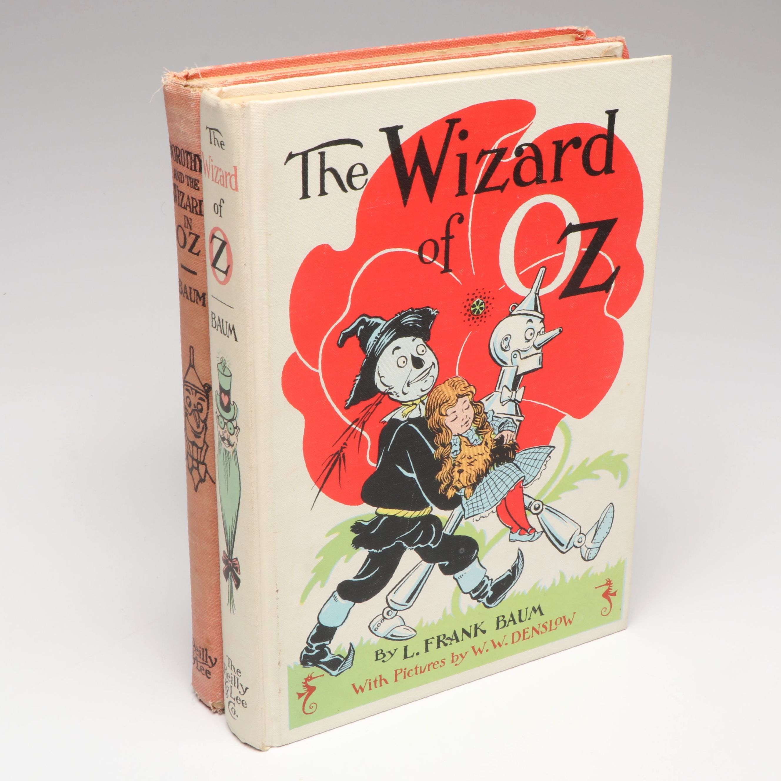 L. Frank Baum "Dorothy and the Wizard in Oz" and Other Wizard of Oz Book, 1950s