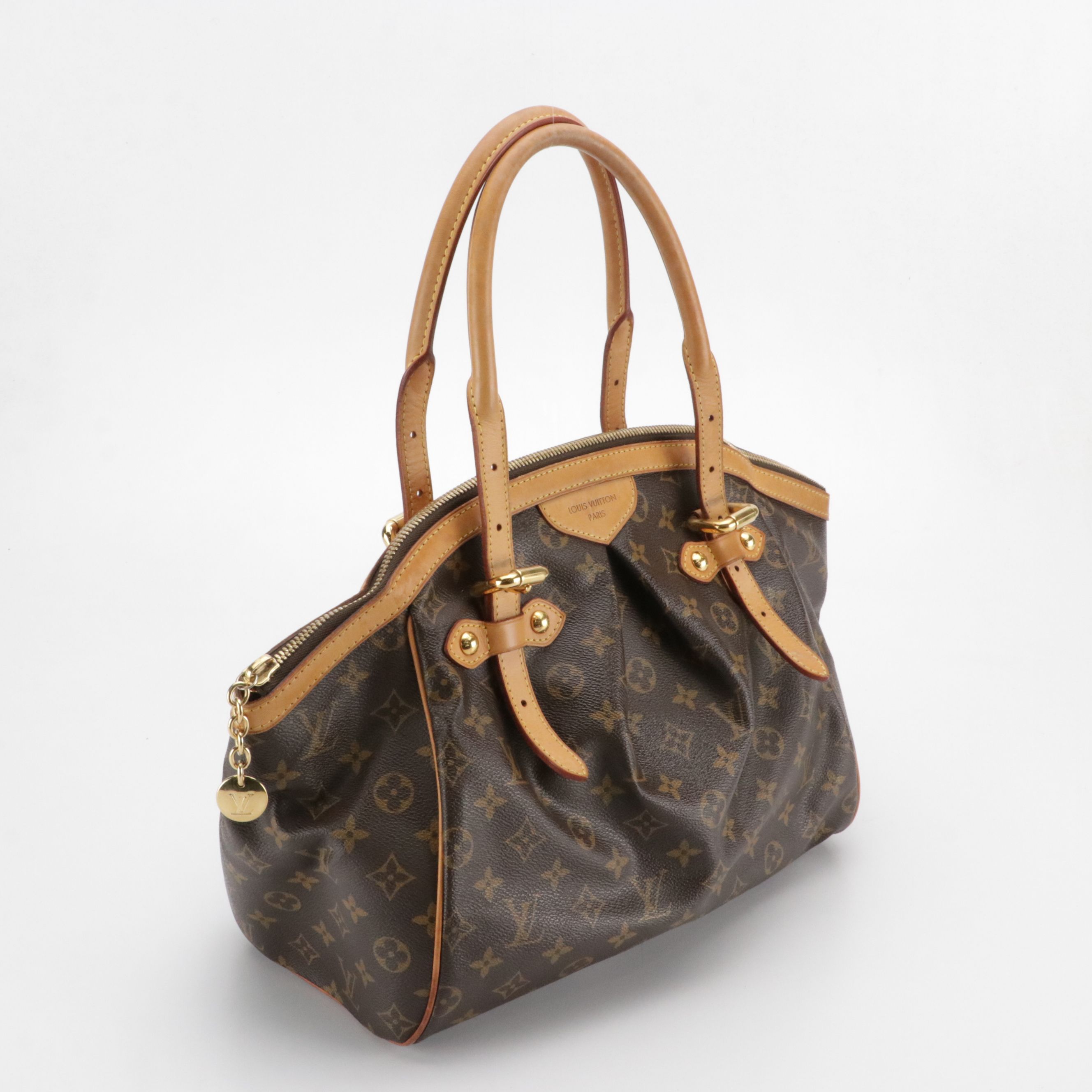 Louis Vuitton Tivoli GM Shoulder Bag in Monogram Canvas and Leather