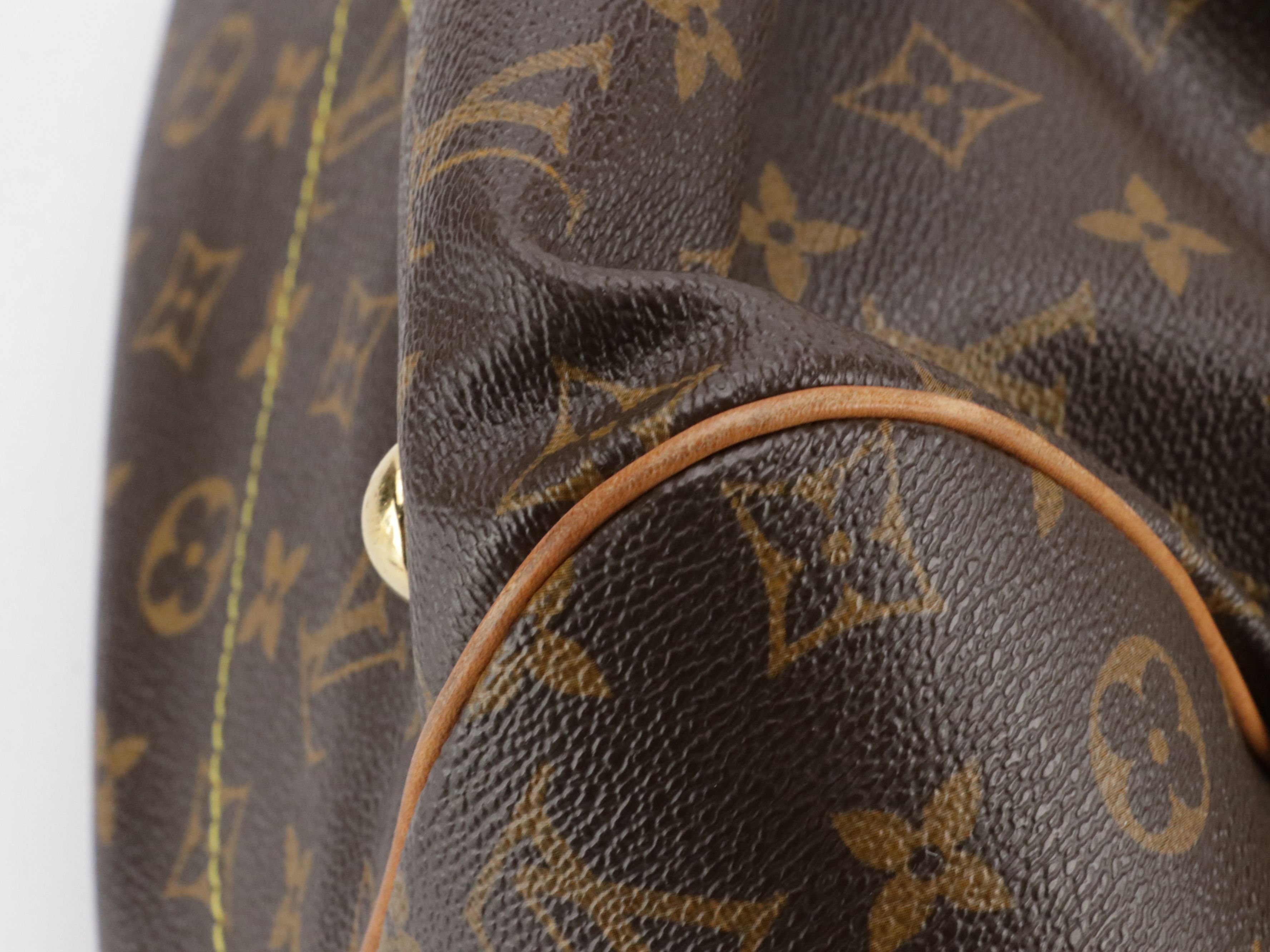 Louis Vuitton Tivoli GM Shoulder Bag in Monogram Canvas and Leather