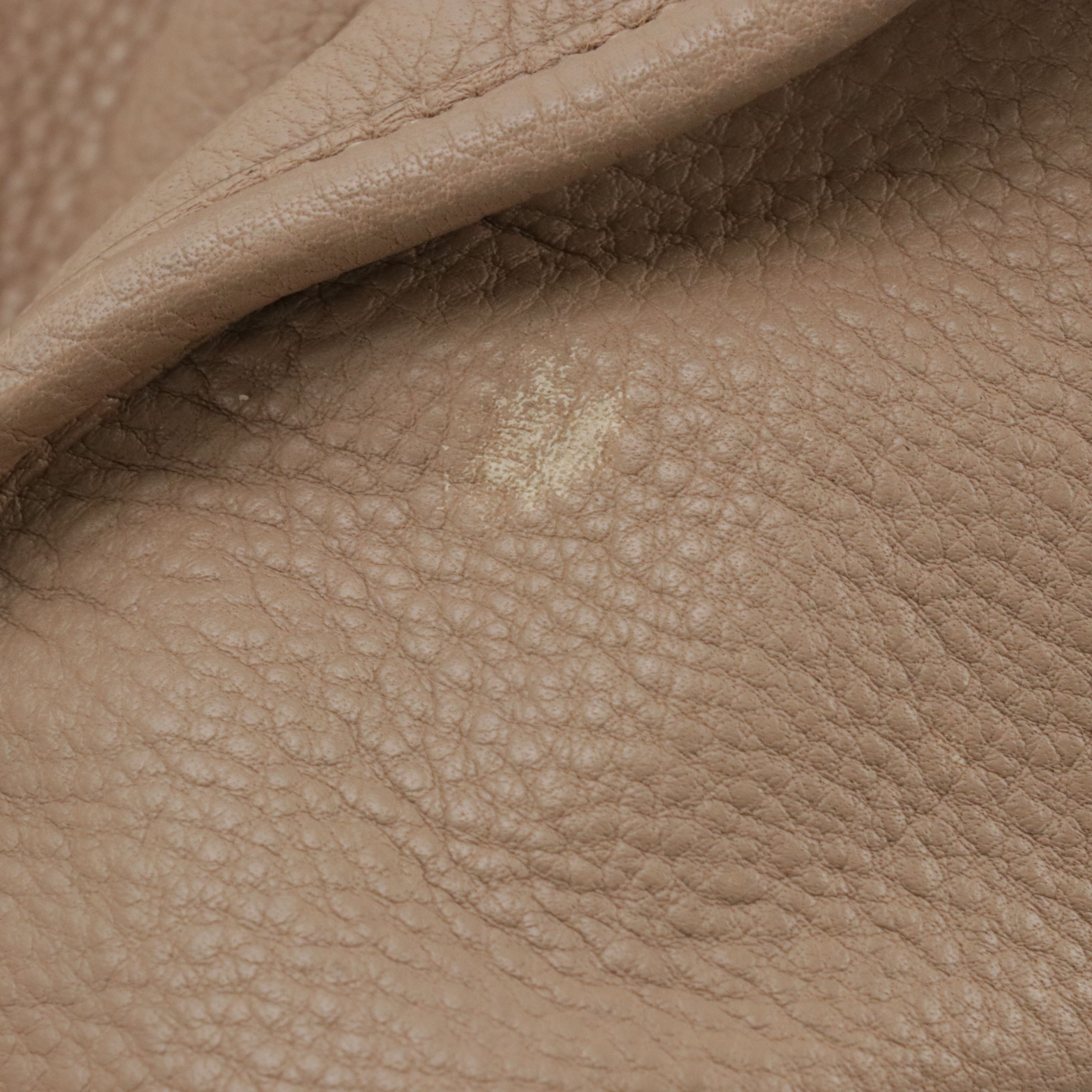 Prada Front Zip Top Handle Two-Way Bag in Vitello Daino Leather