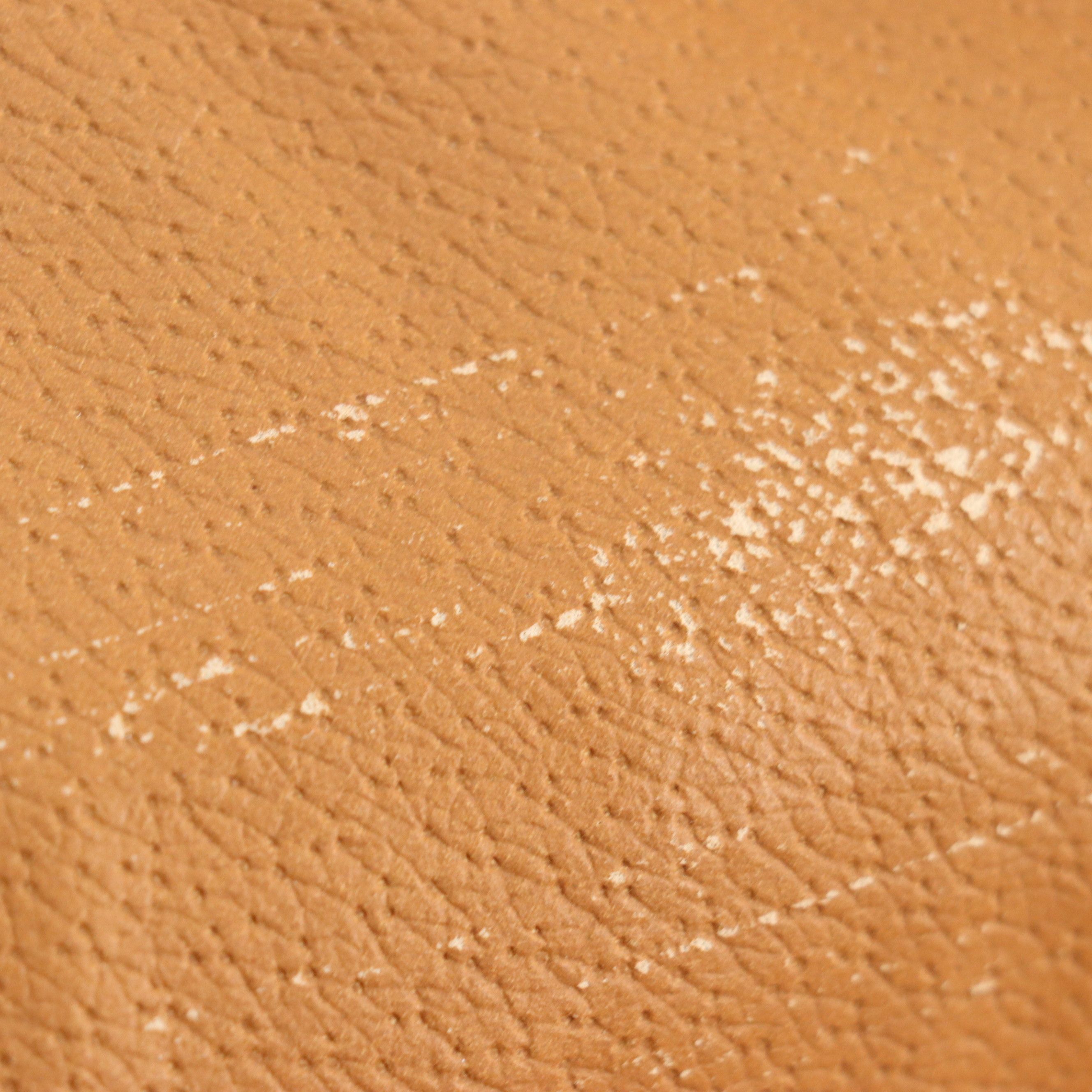 Celine Striped Handbag in Leather and Macadam Canvas