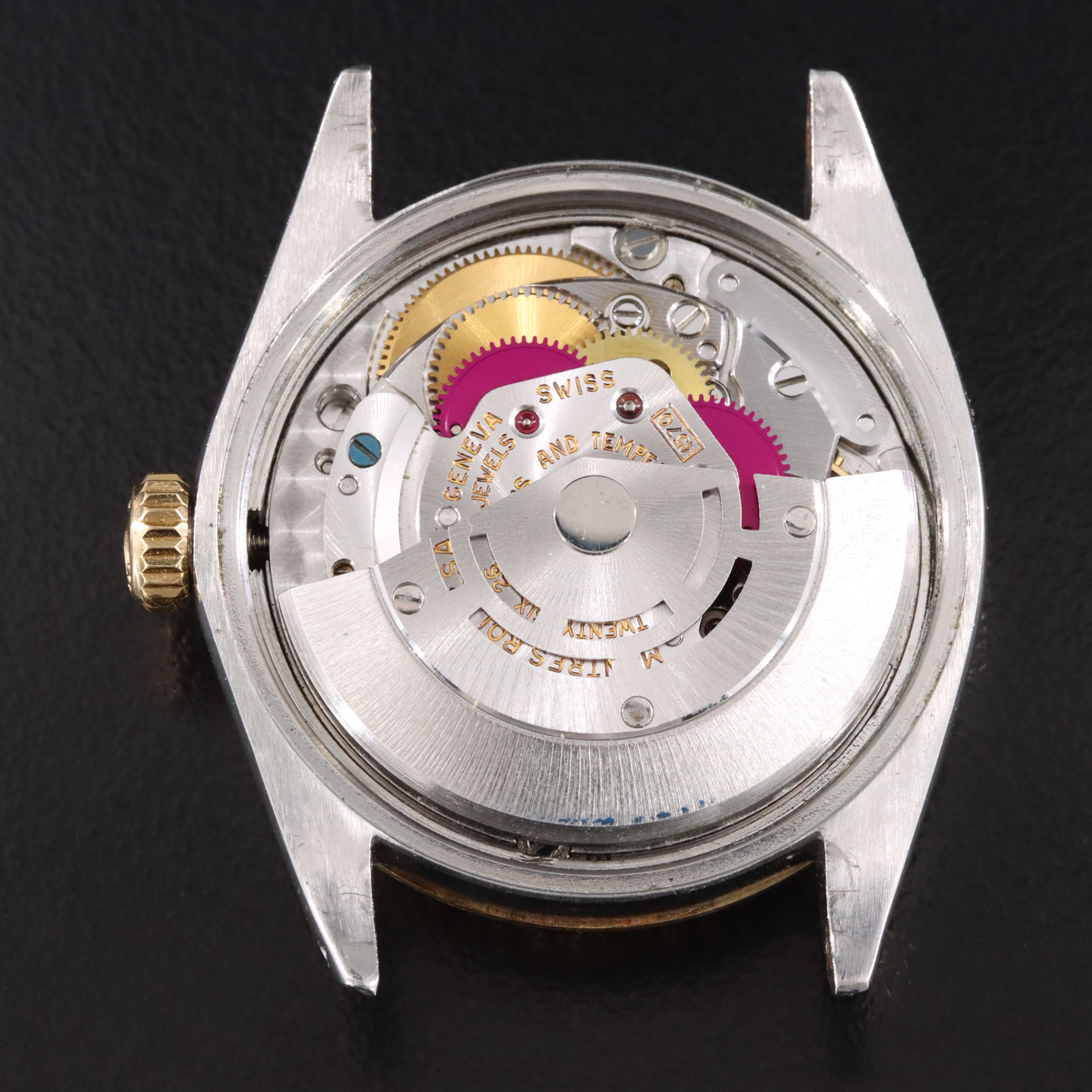 Rolex Oyster Perpetual Date 1505 Vintage Watch c.1971