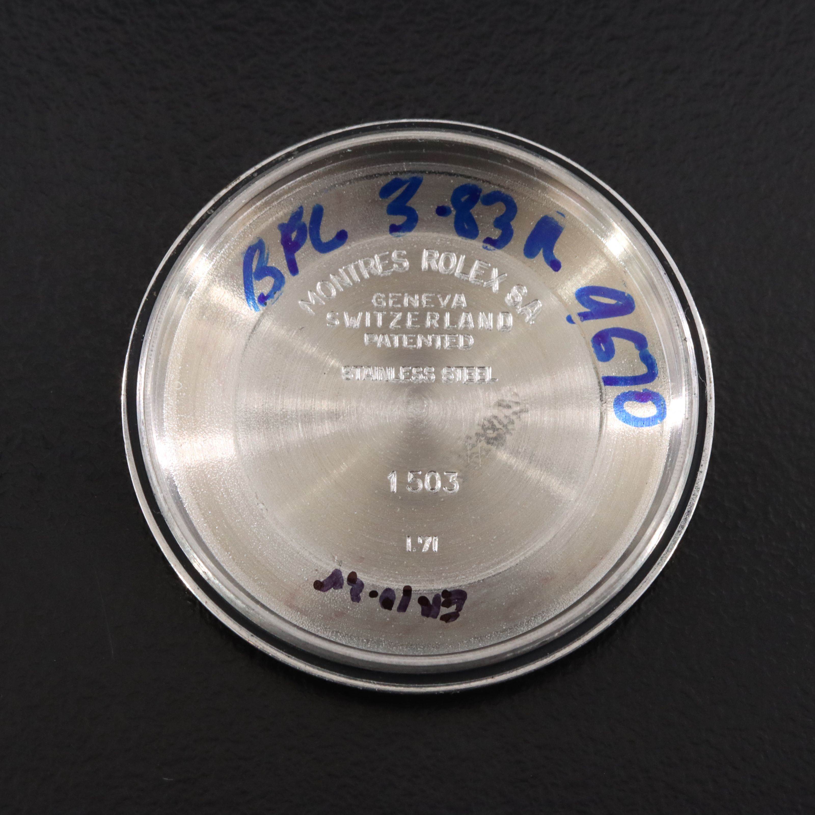 Rolex Oyster Perpetual Date 1505 Vintage Watch c.1971