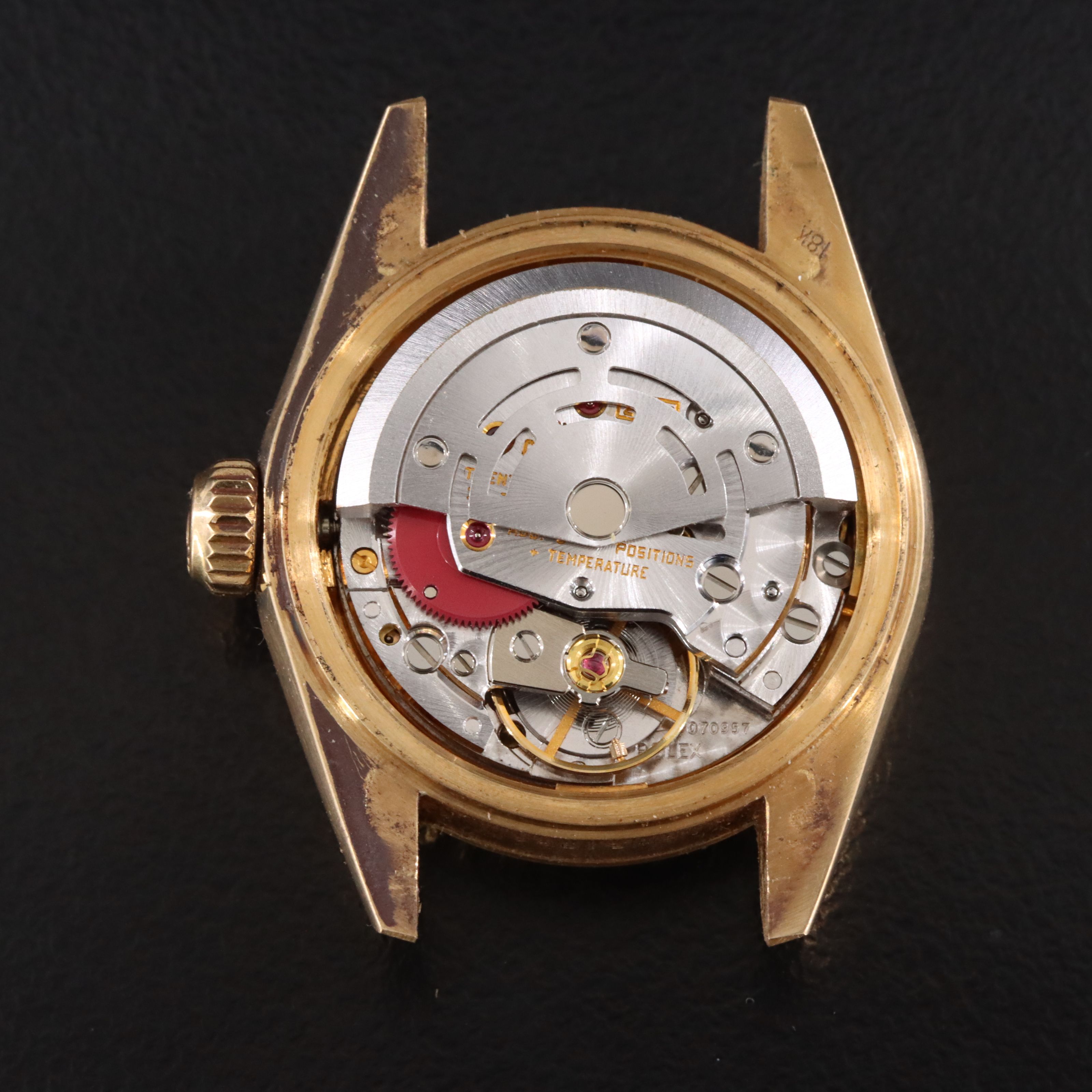 Rolex Datejust 69178 Custom Diamond 18K Watch c.1984