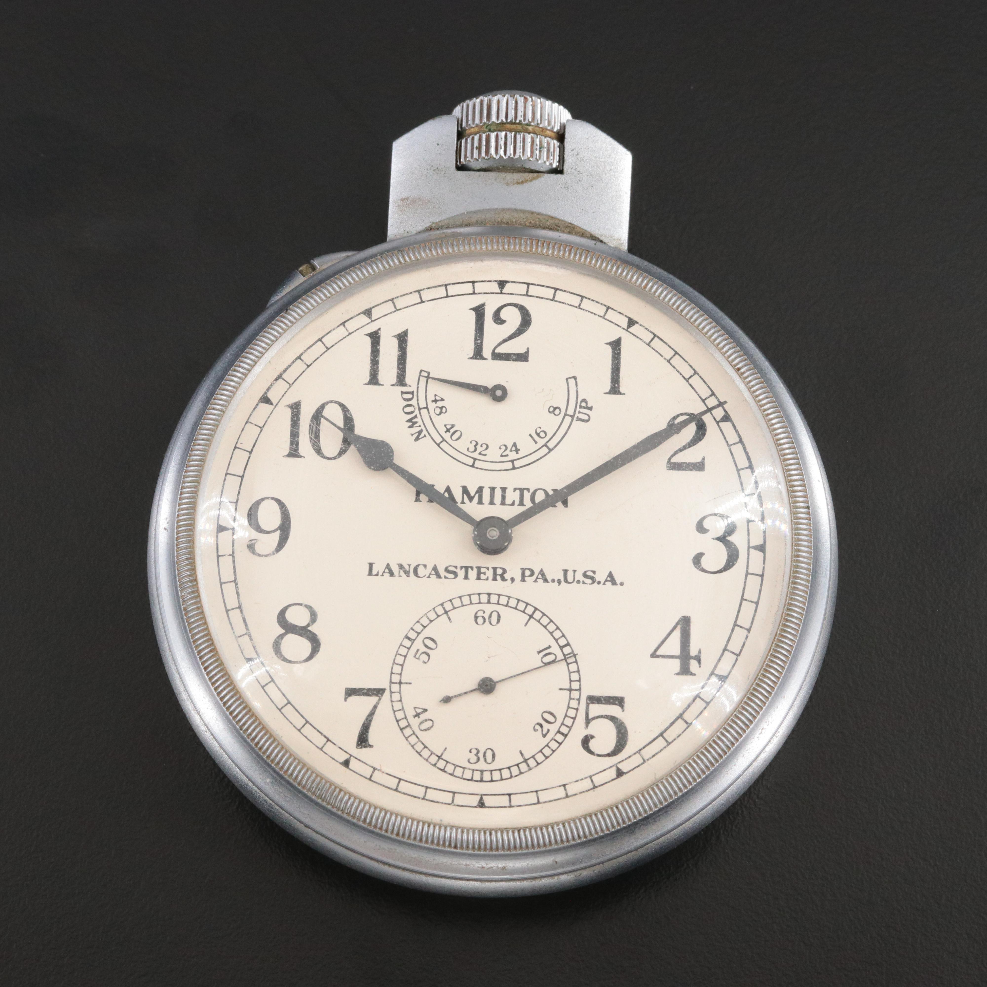 Hamilton U.S. Navy Bureau of Ships Chronometer Watch