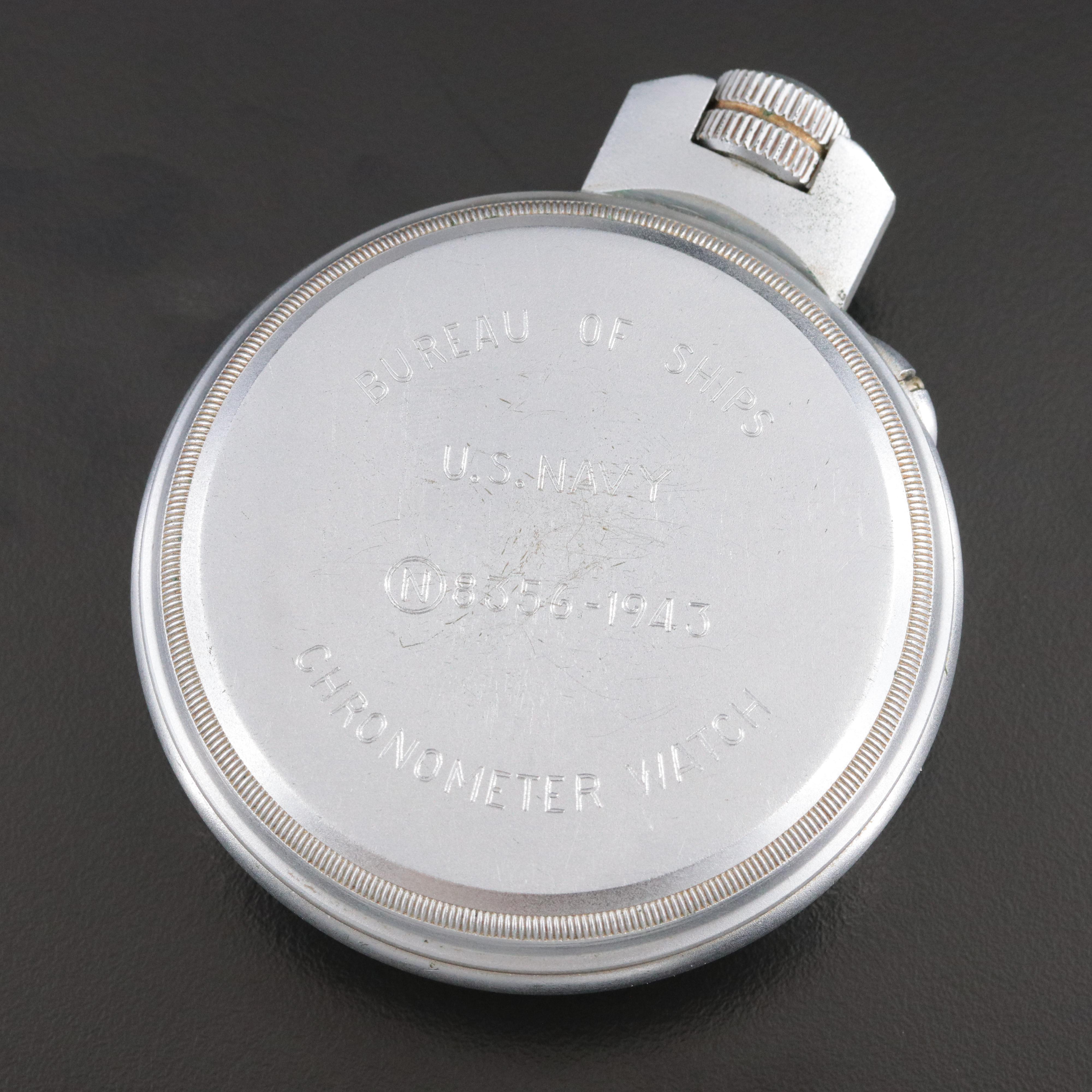 Hamilton U.S. Navy Bureau of Ships Chronometer Watch