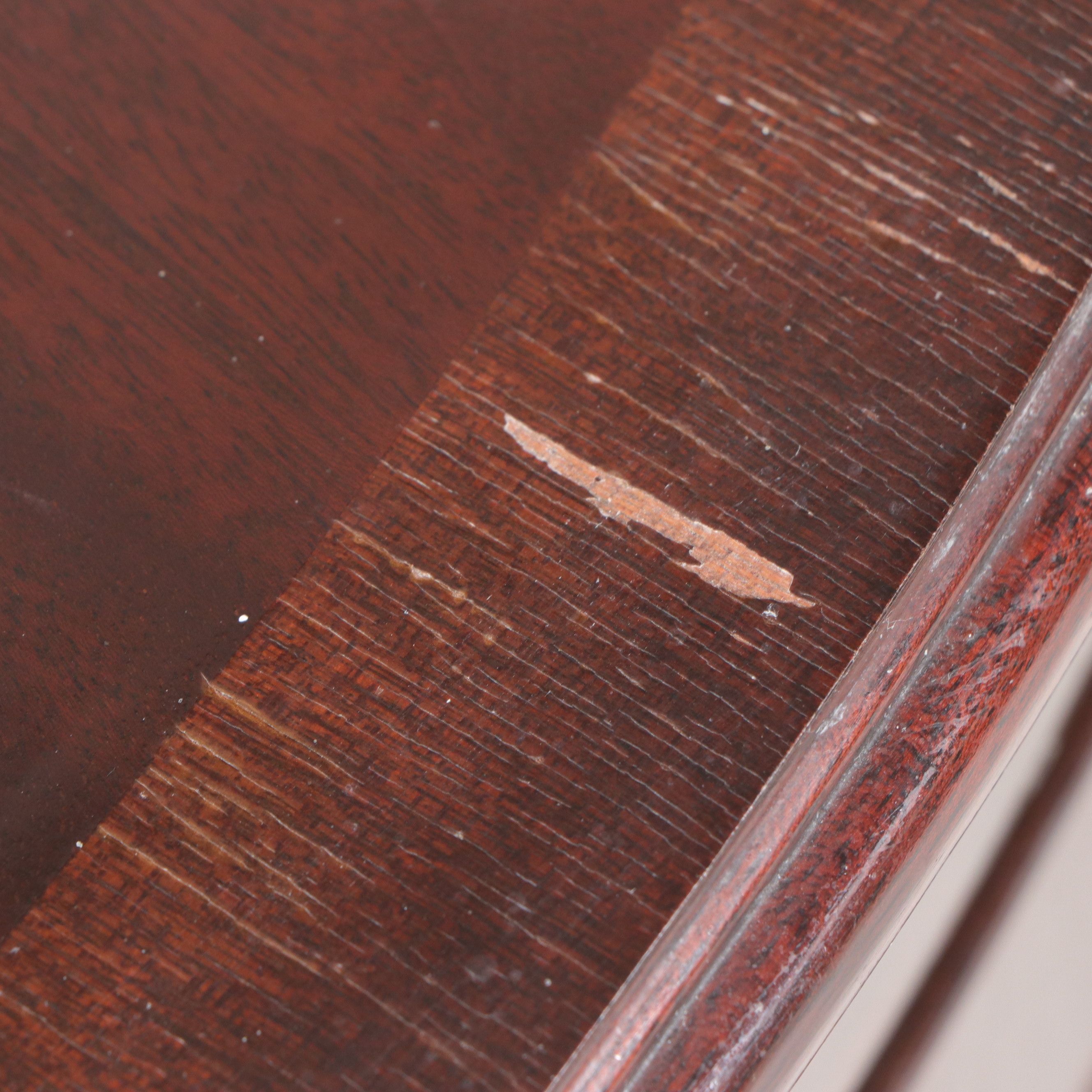 Georgian Style Mahogany Four-Drawer Nightstand