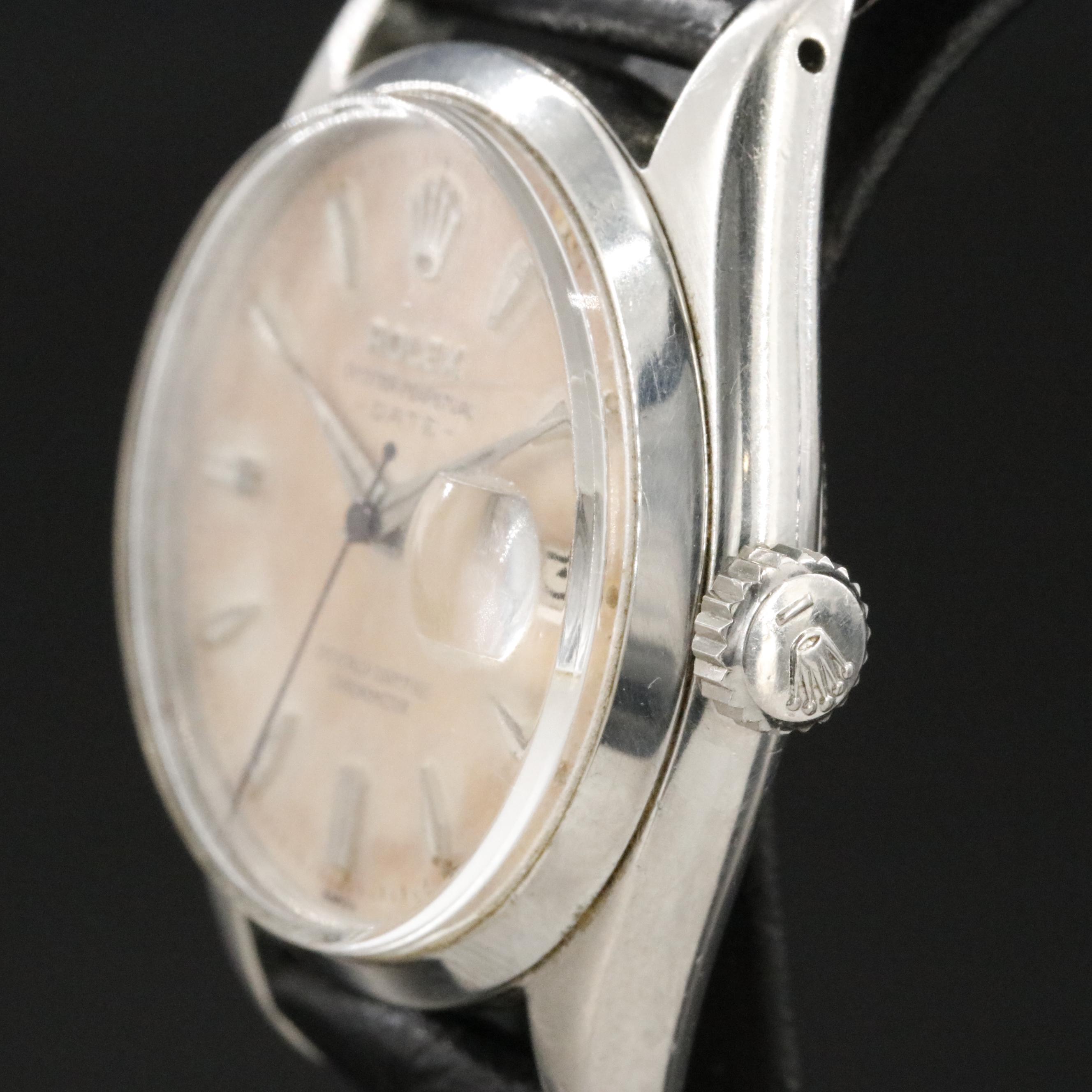 Rolex Oyster Perpetual Date 6534 Vintage Watch c.1959