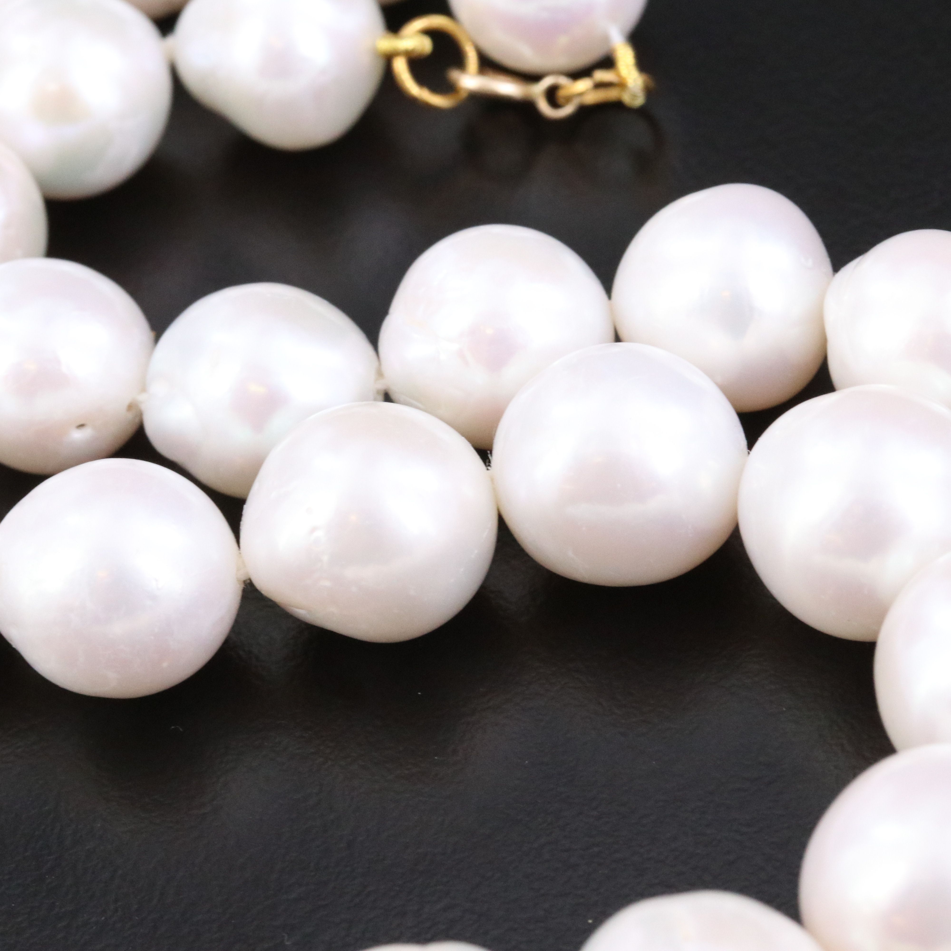11.00 – 13.00 MM Pearl Necklace with 14K Clasp