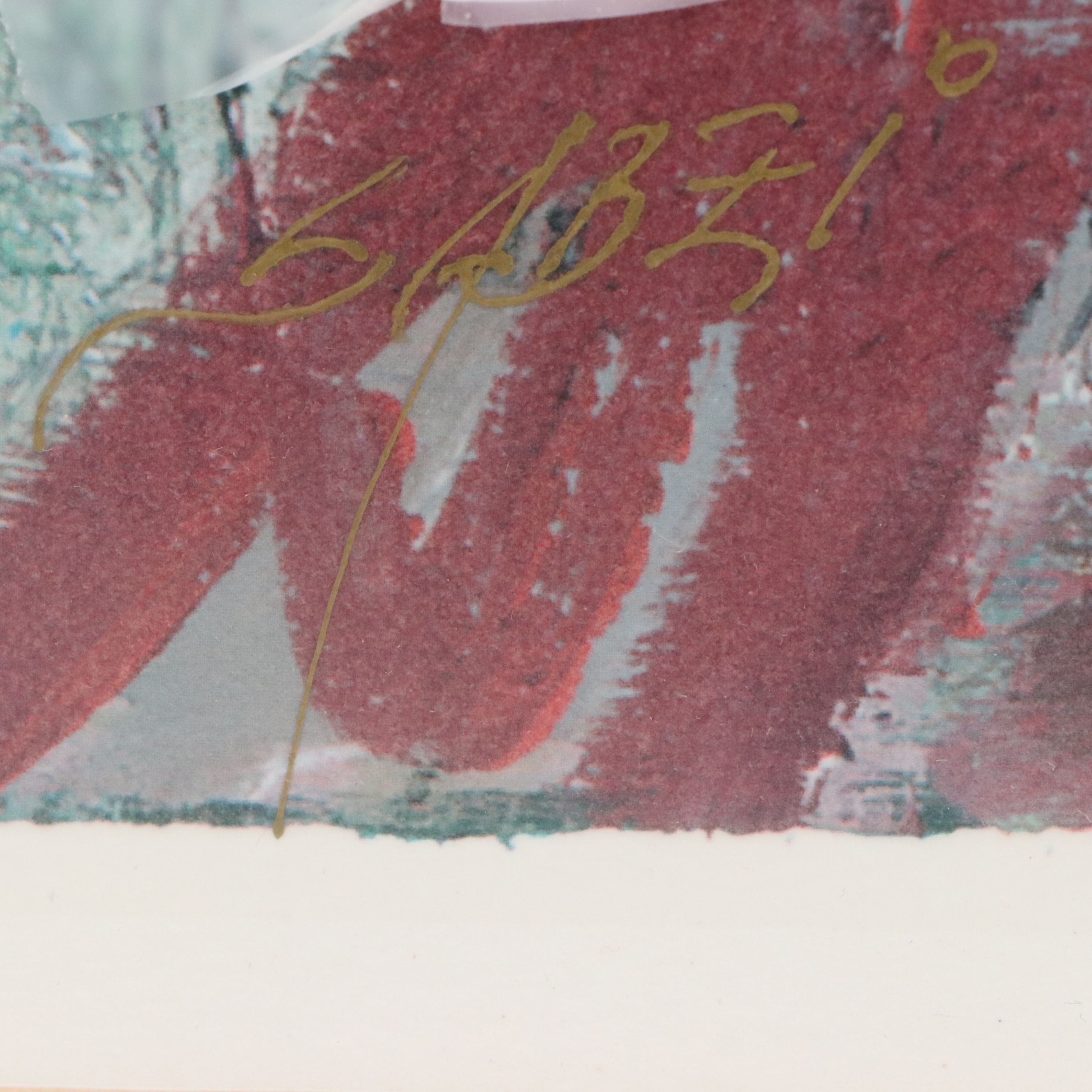 Mahmood Sabzi Giclée of Woman Sitting at Piano