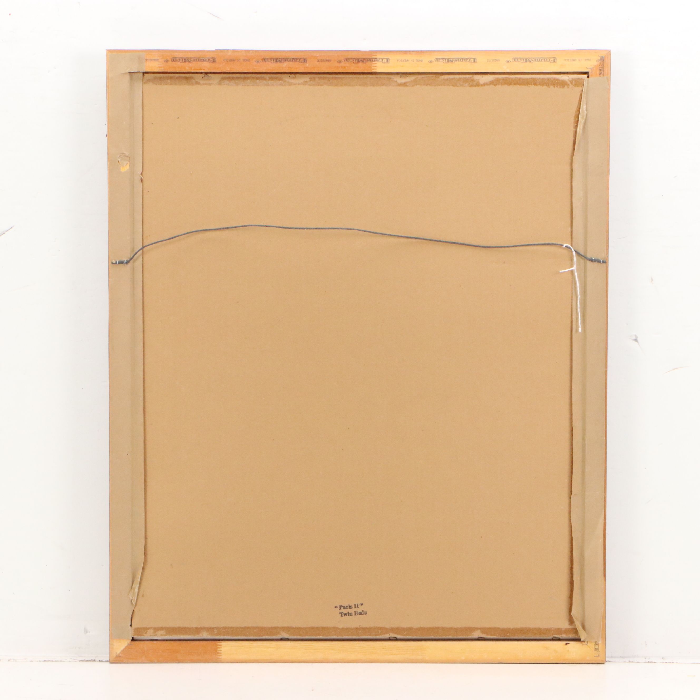 Offset Lithograph After Michael Schofield "Parisian Life"