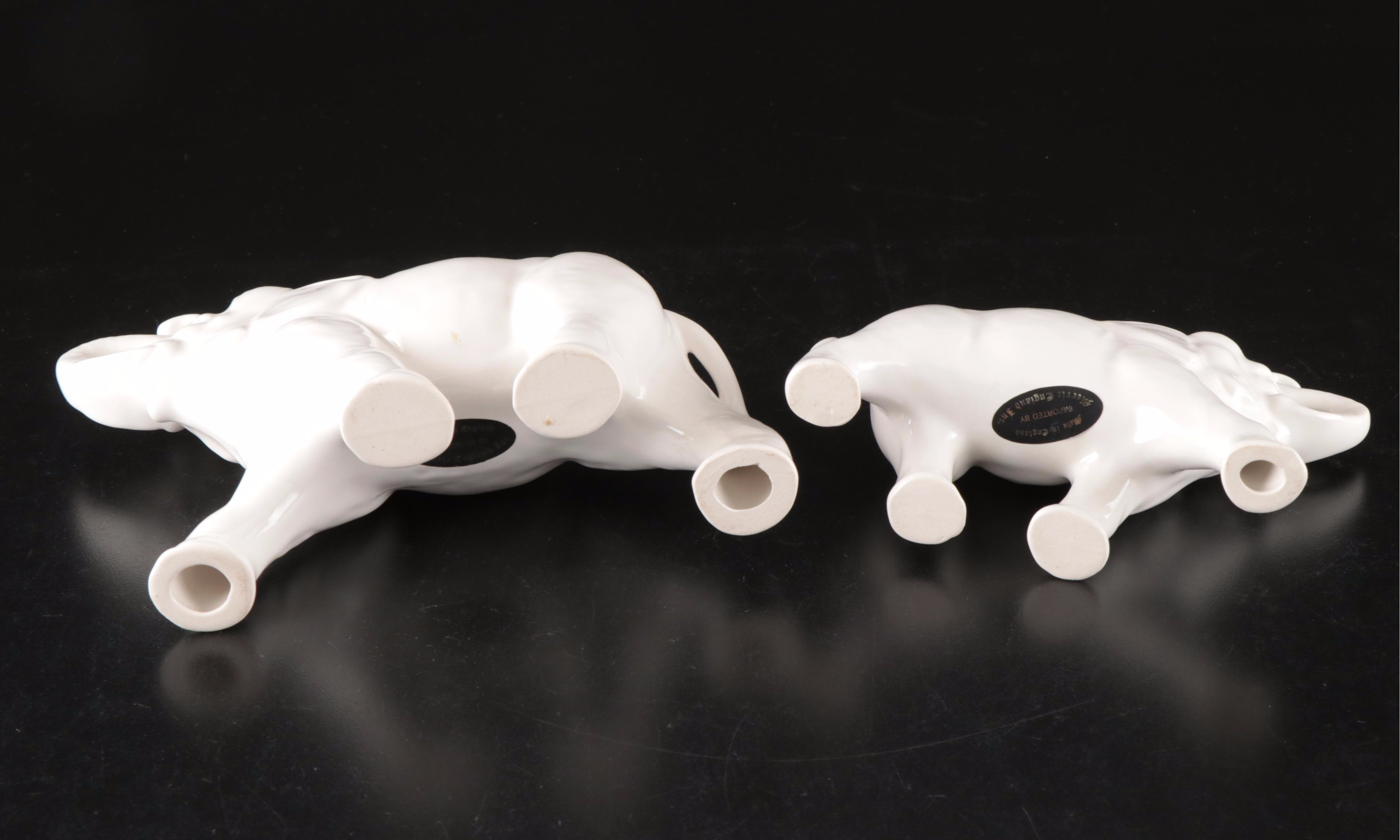 Merrie England Inc. Porcelain Elephants