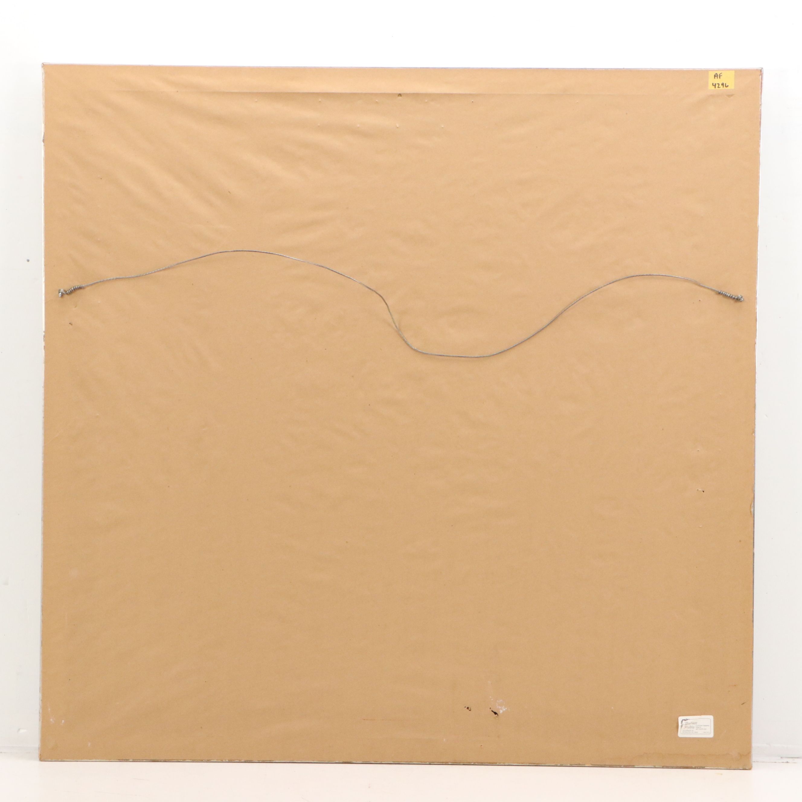 Thai Hand-Stitched and Embroidered Kalaga Panel of Elephant