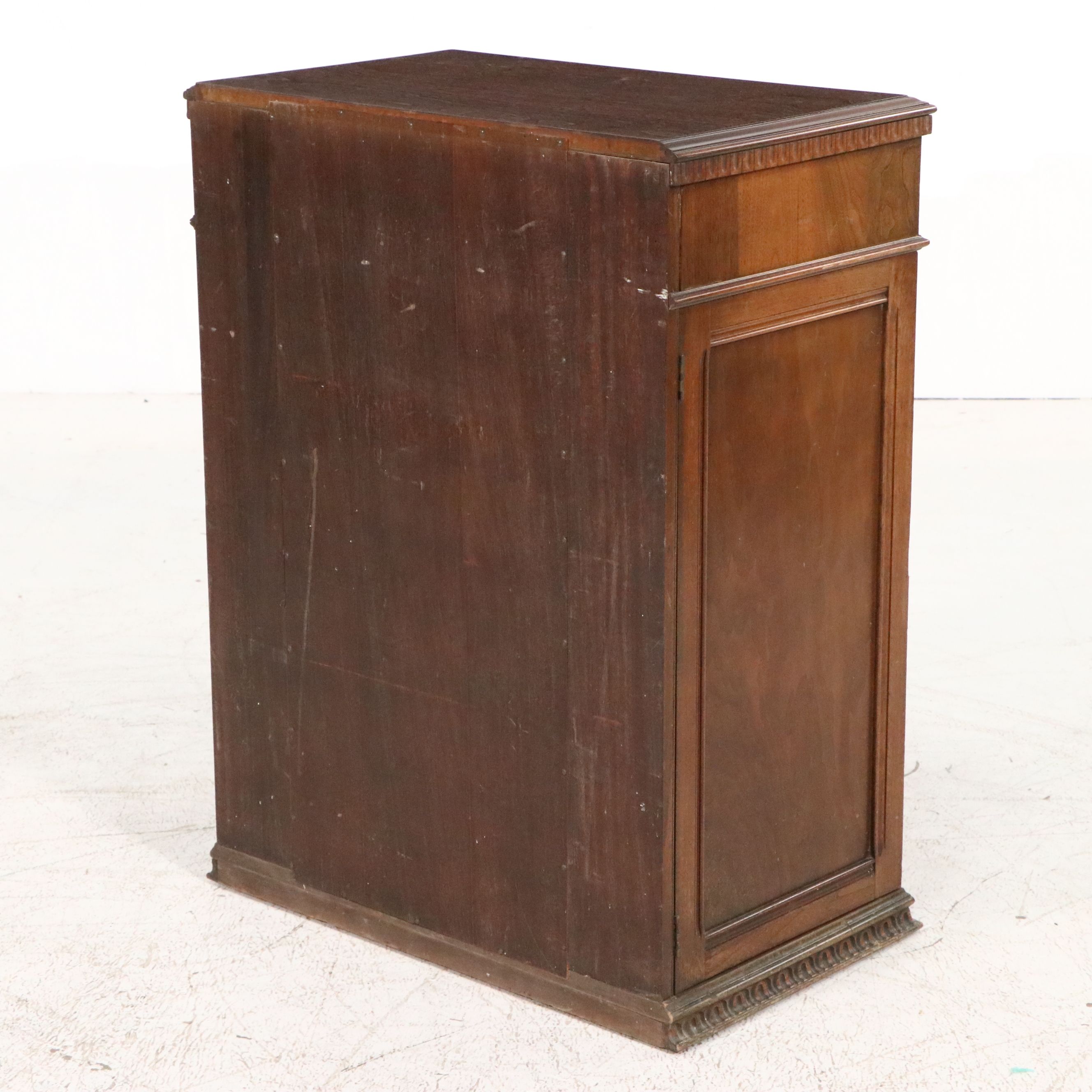 Louis Philippe Style Wooden Locking Cabinet