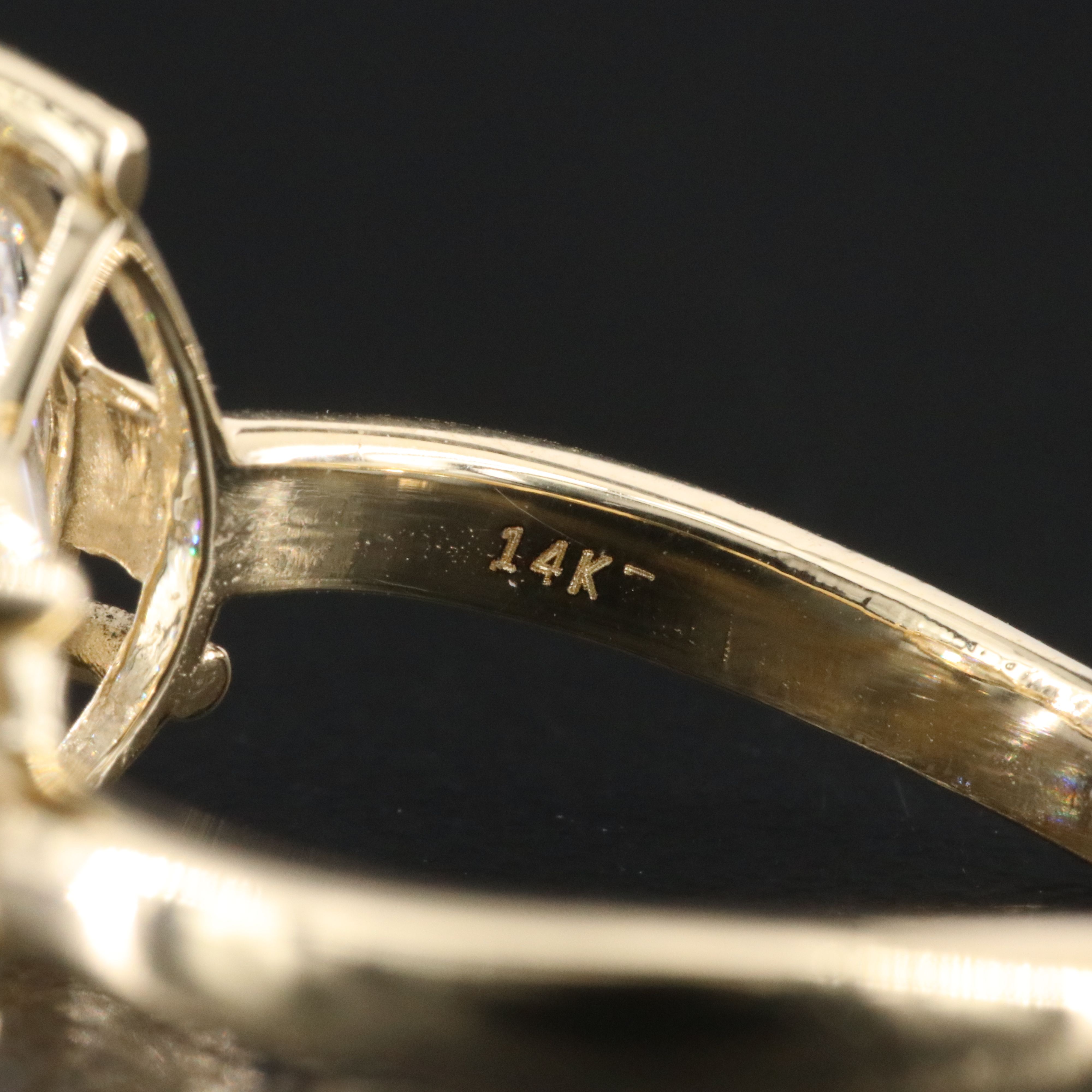 14K 3.94 CTW Lab Grown Diamond Ring with IGI Reports