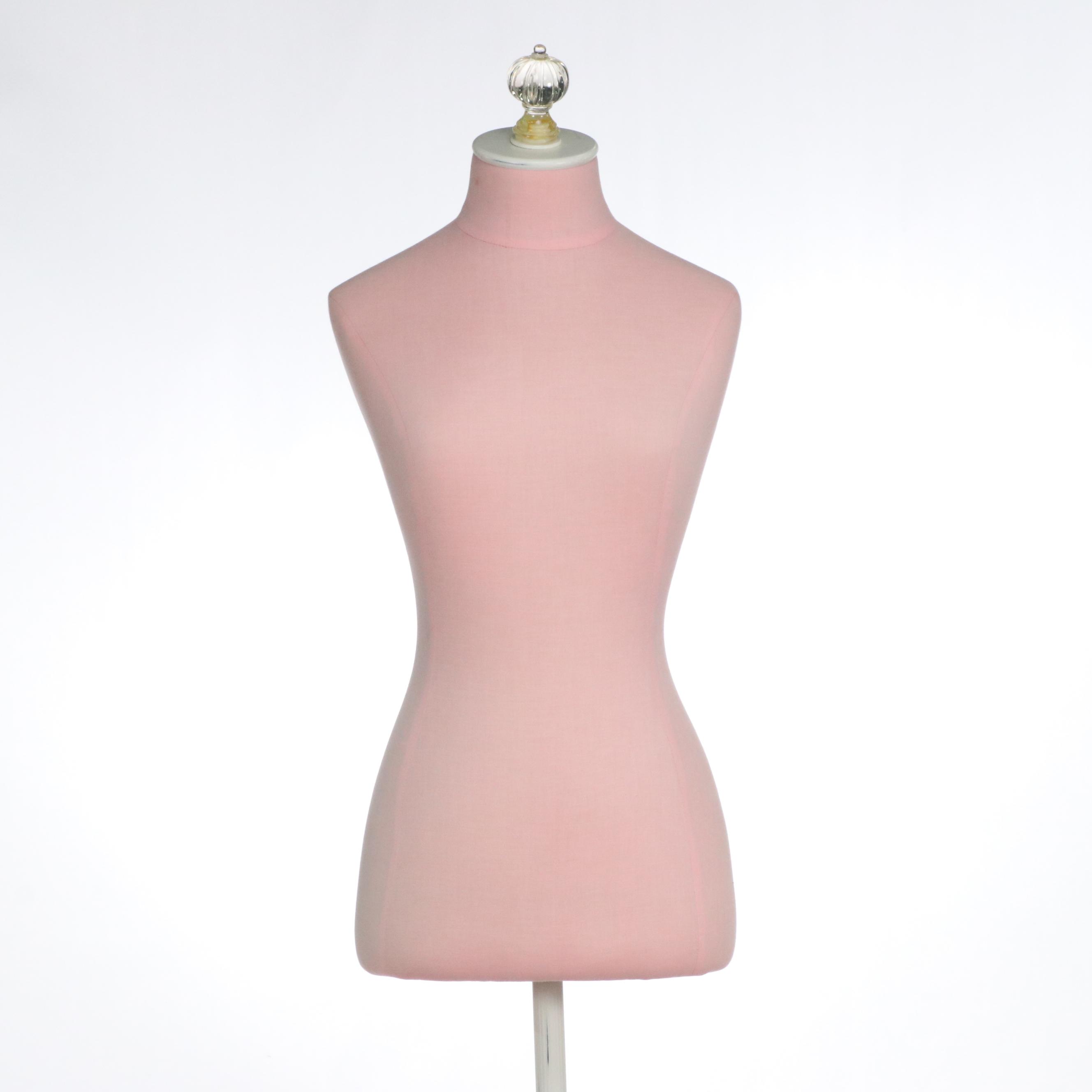 Pottery Barn Teen Soft Female Form Mannequin with Cast Metal Stand