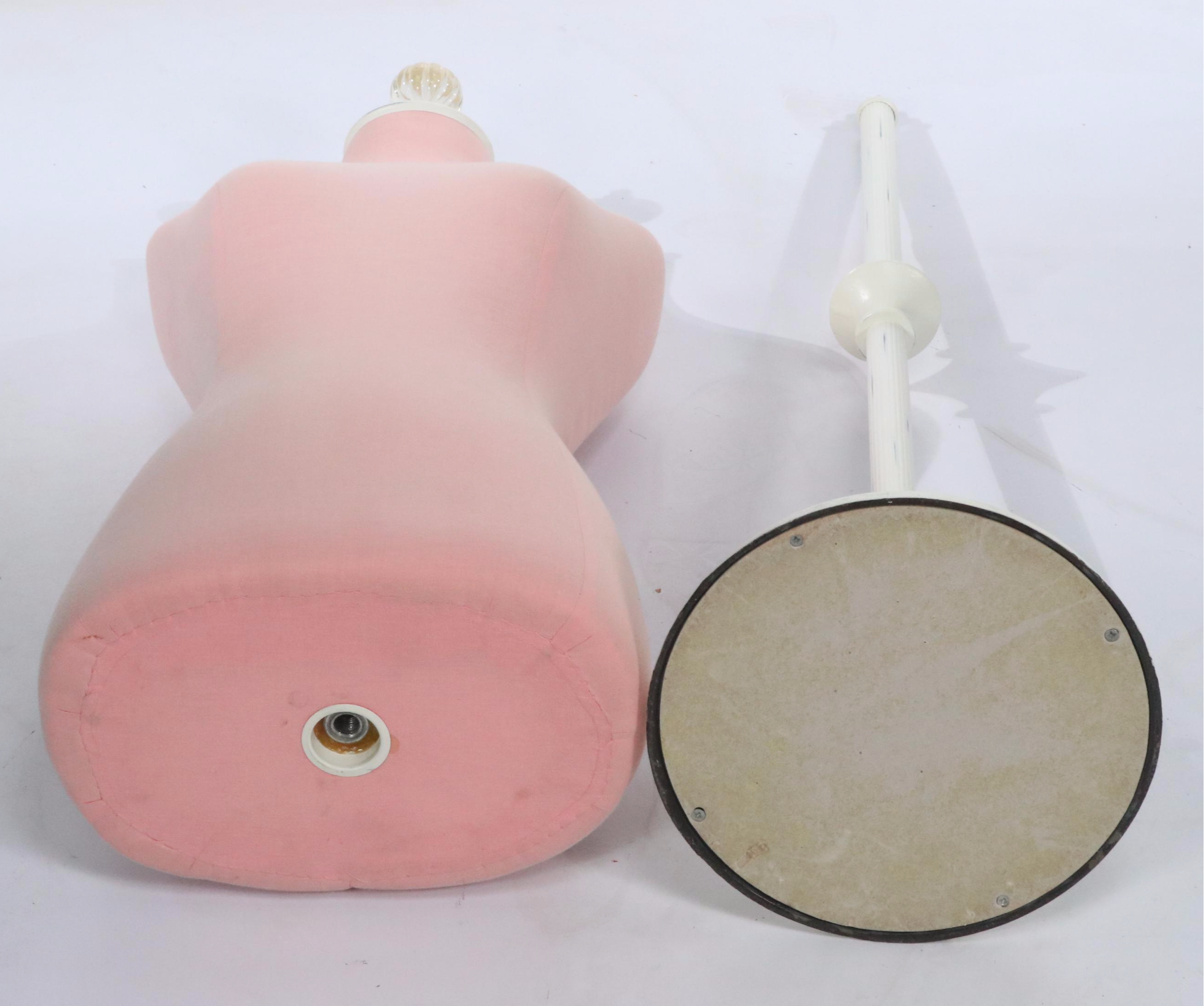 Pottery Barn Teen Soft Female Form Mannequin with Cast Metal Stand