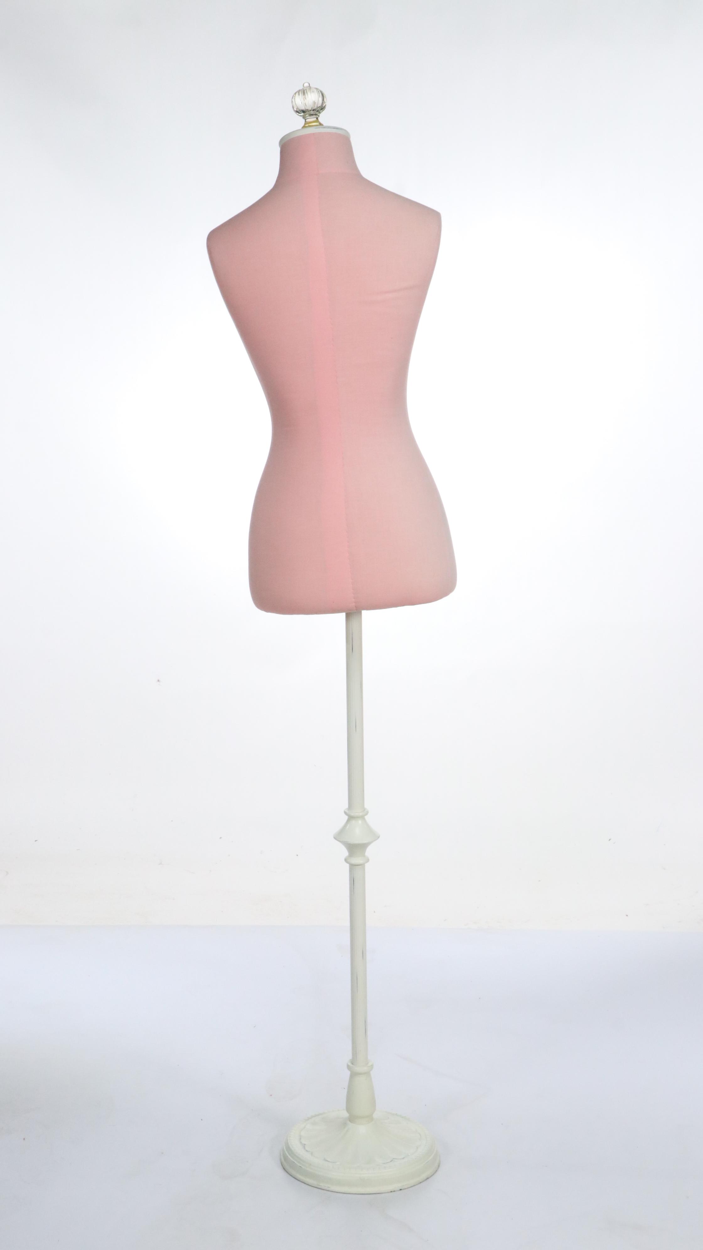 Pottery Barn Teen Soft Female Form Mannequin with Cast Metal Stand