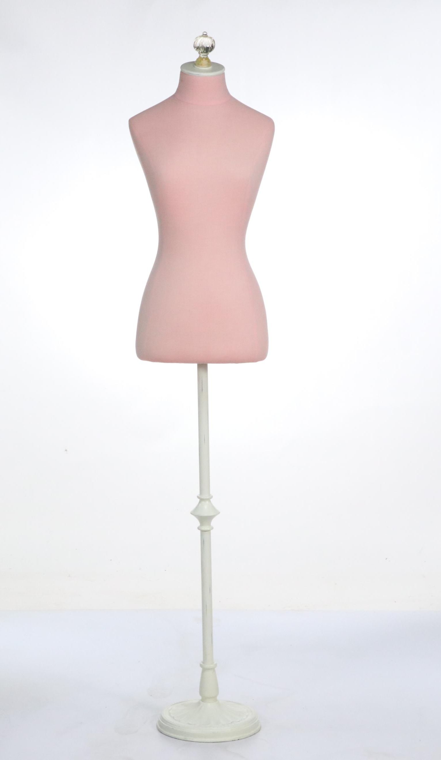 Pottery Barn Teen Soft Female Form Mannequin with Cast Metal Stand