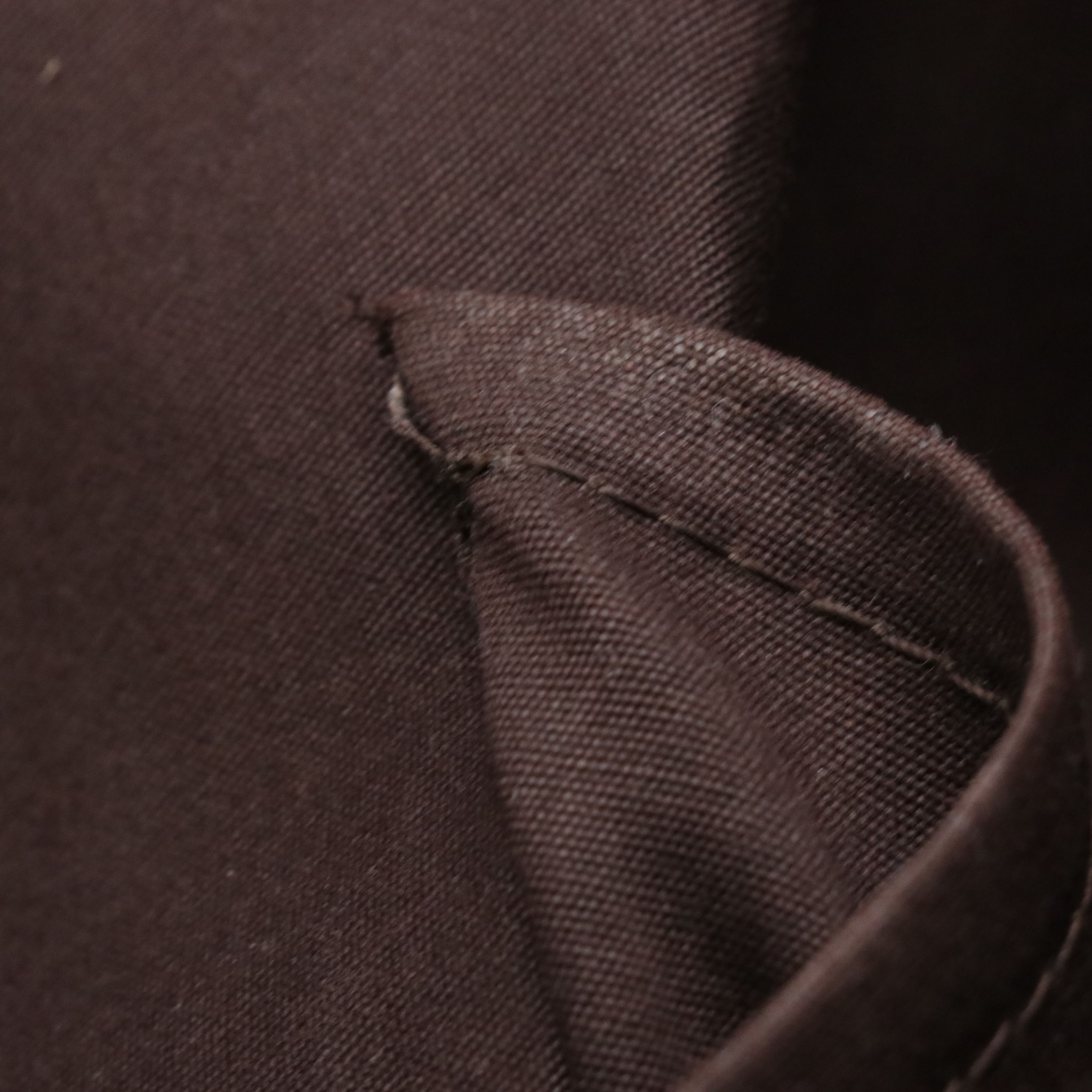 Louis Vuitton Bellevue Tote Bag in Amarante Monogram Vernis and Vachetta Leather