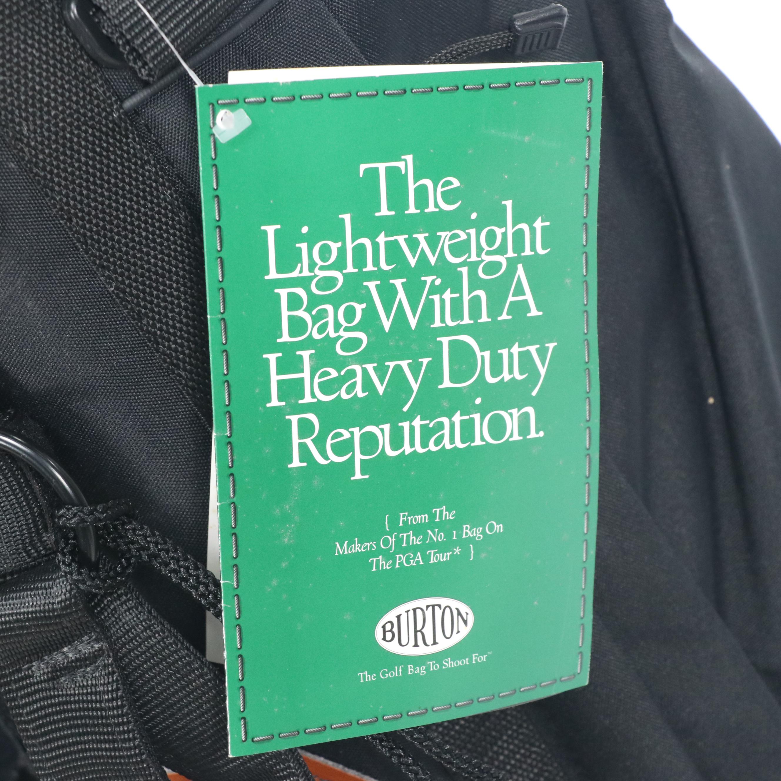 Burton Cloth and Nylon Golf Bags