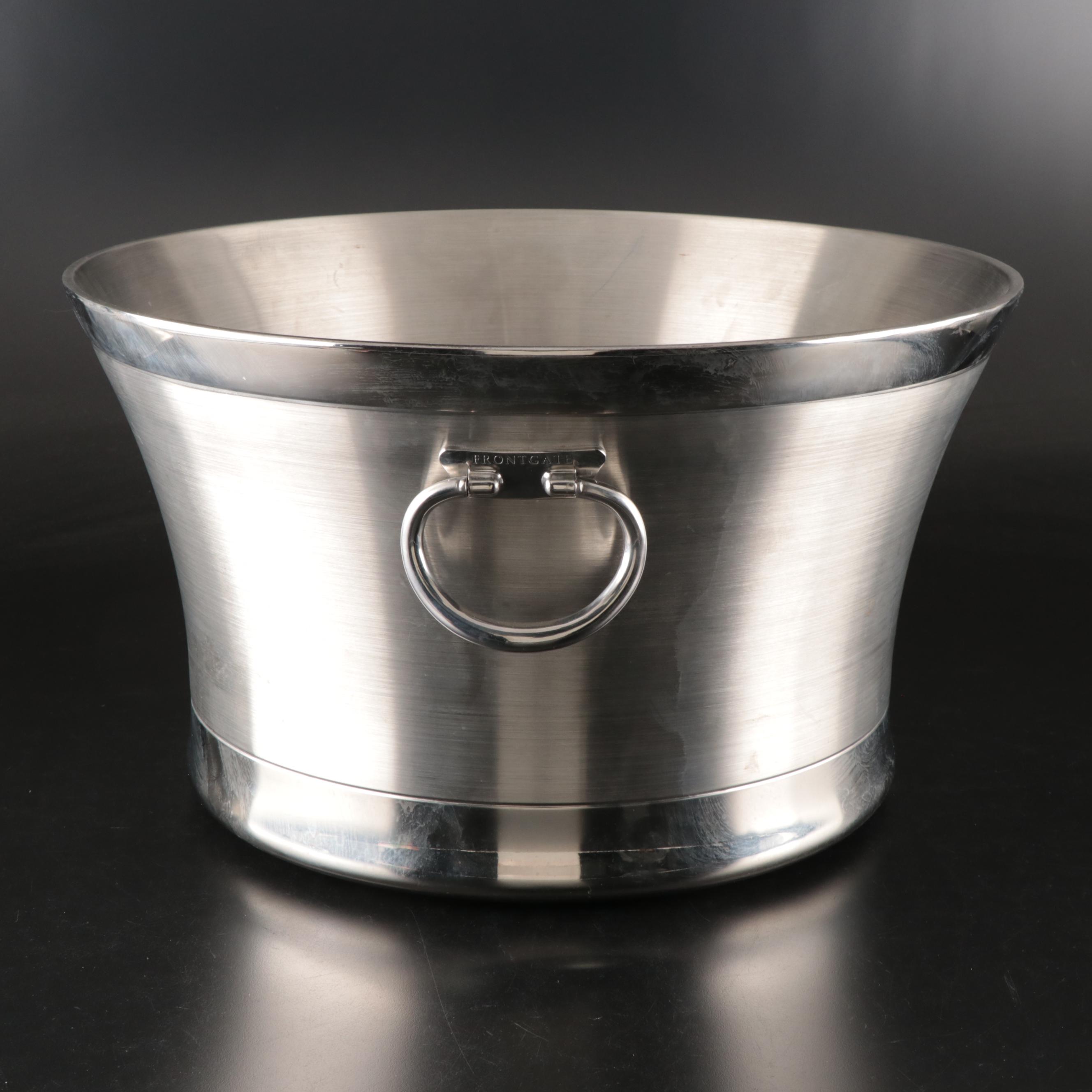 Frontgate "Optima" Stainless Steel Beverage Tub