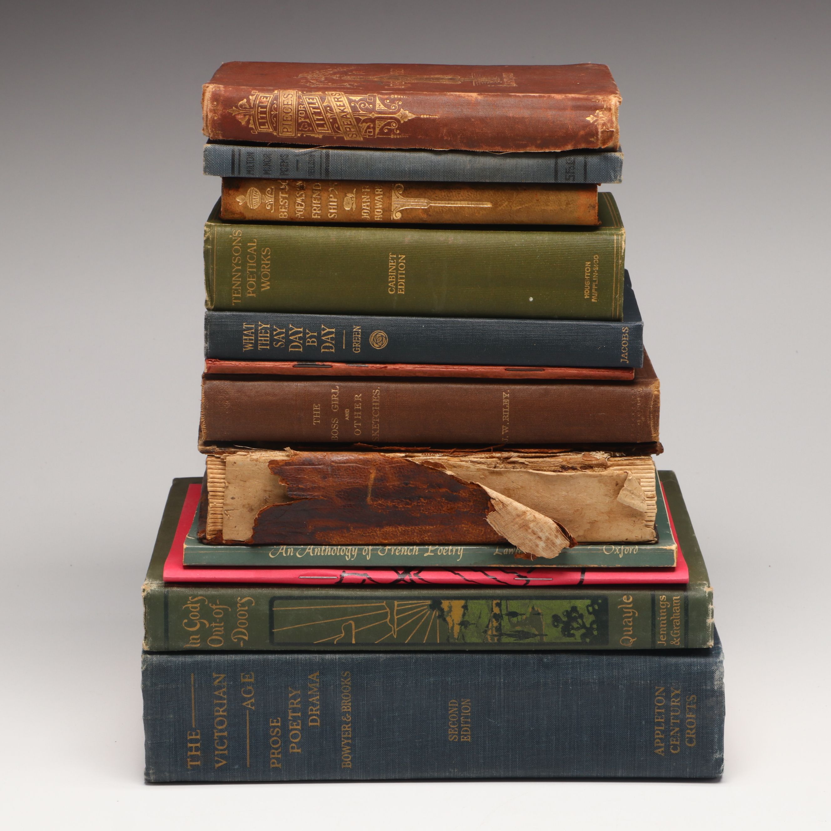 "The Victorian Age: Prose, Poetry, and Drama" and More Vintage Poetry Books