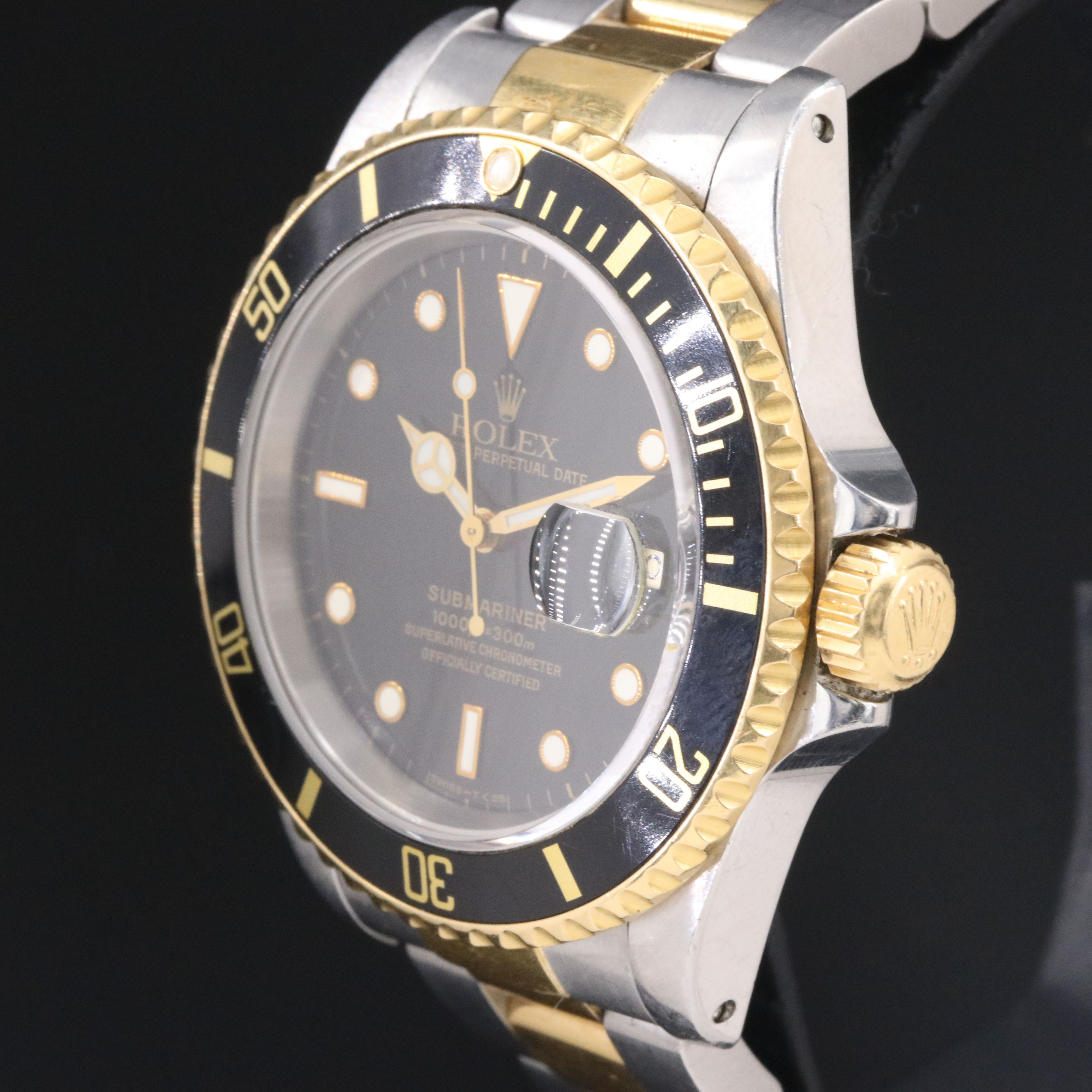 Rolex Submariner Date 16613 Vintage Watch c.1990