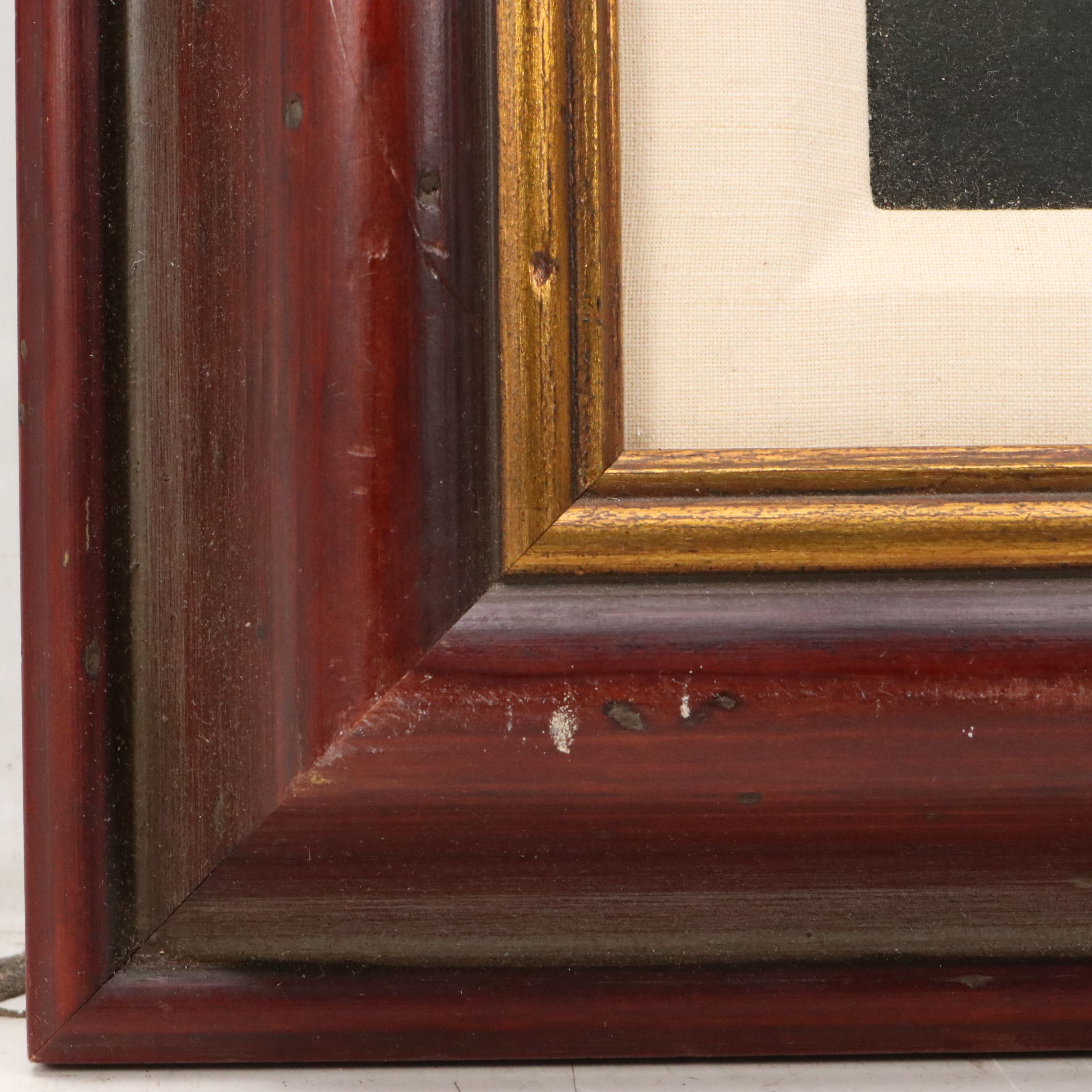 Joseph Vella Still Life Oil Painting with Clock and Golf Tees