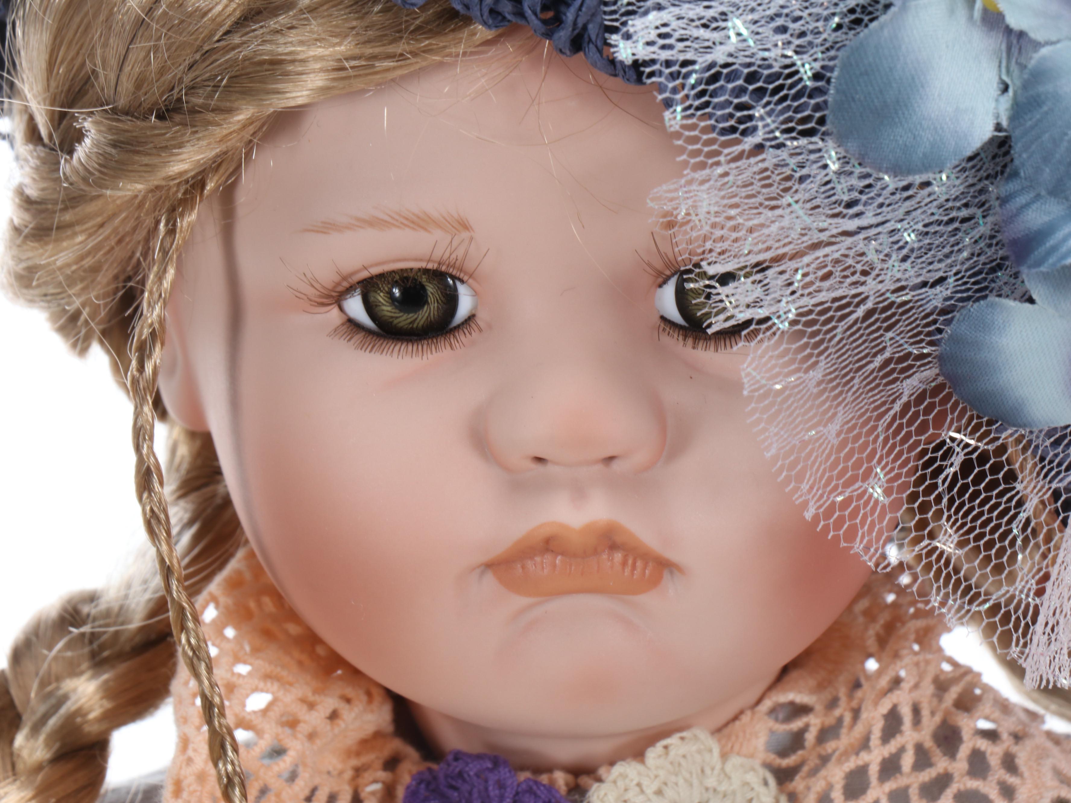 Paradise Galleries Treasury Collection Porcelain Dolls