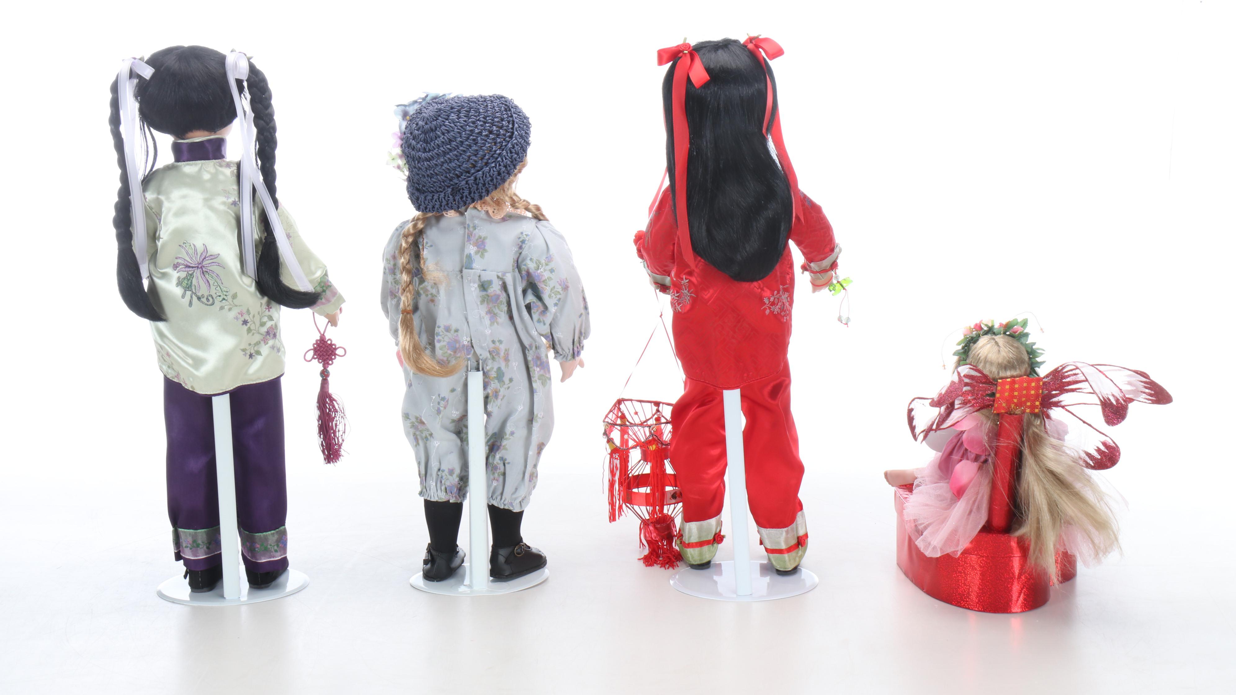 Paradise Galleries Treasury Collection Porcelain Dolls