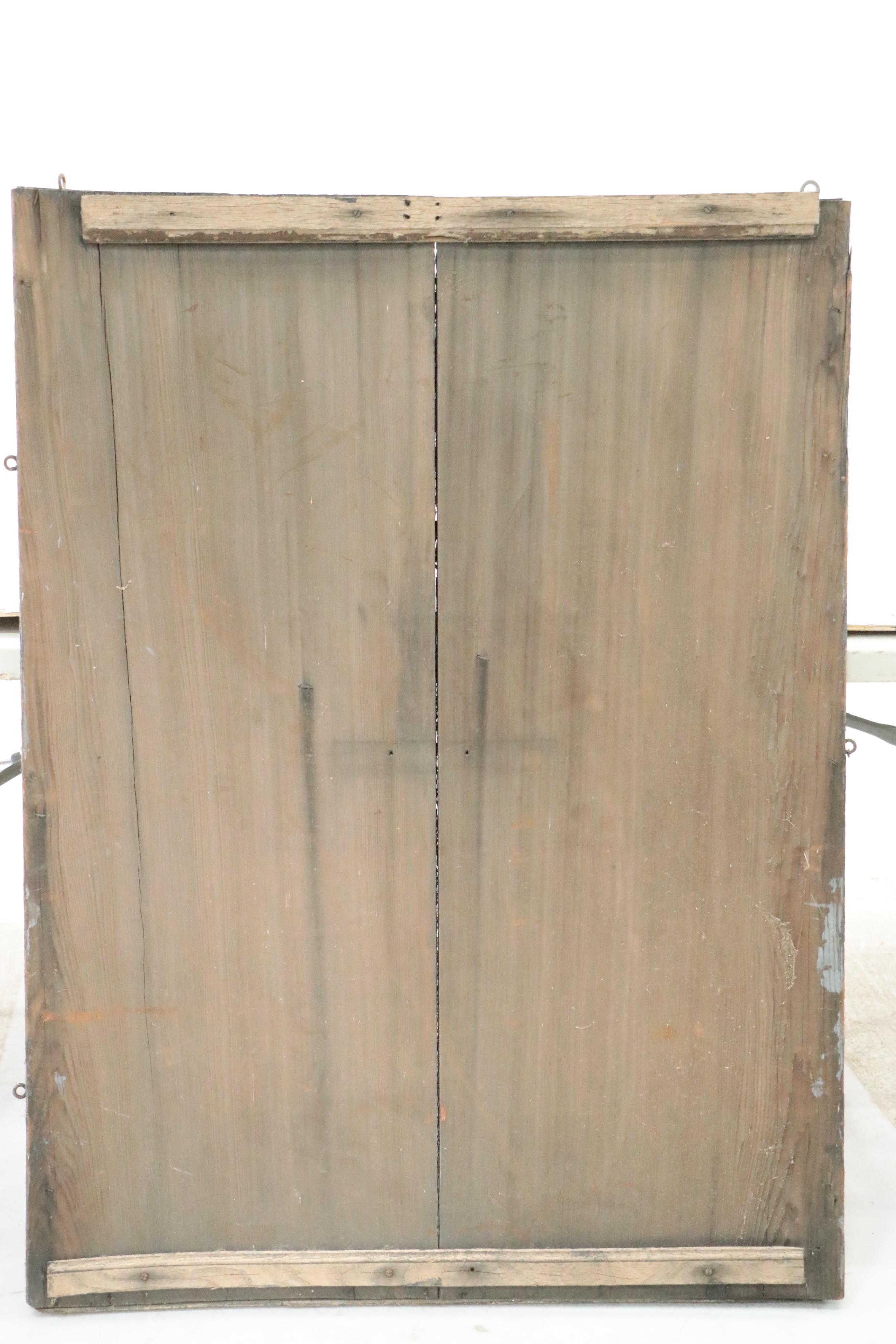 Designers and Company Wooden Advertising Sign, Early 20th Century