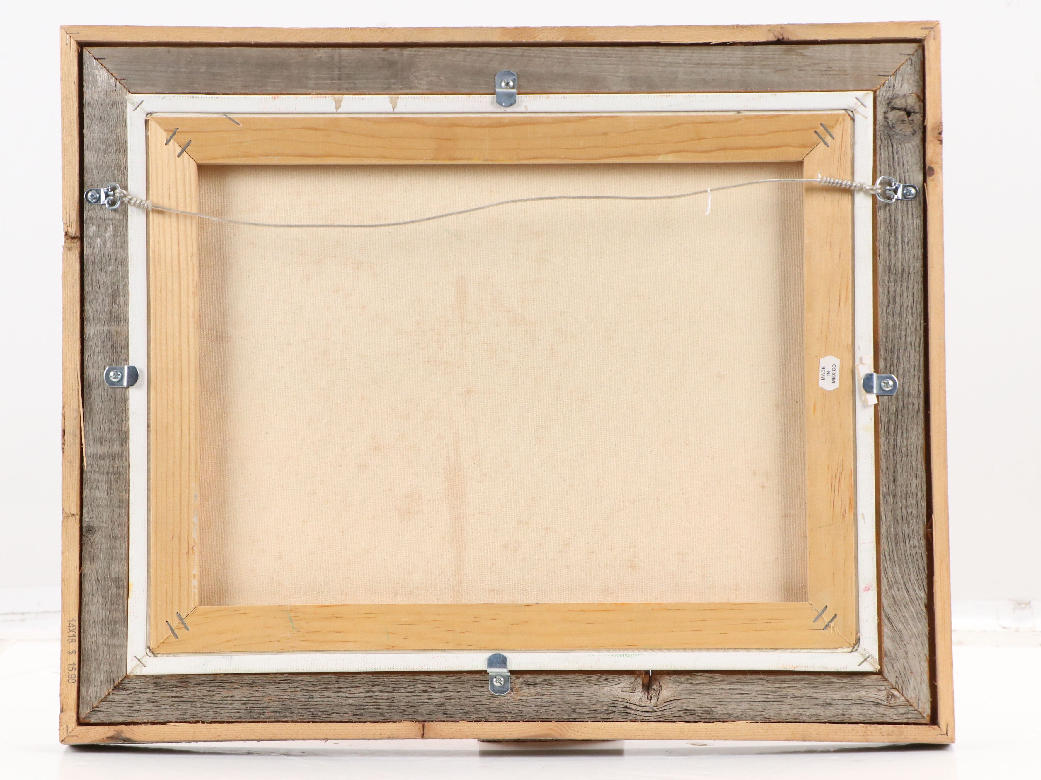 J. Harper Landscape with Barn Oil Painting, 2001