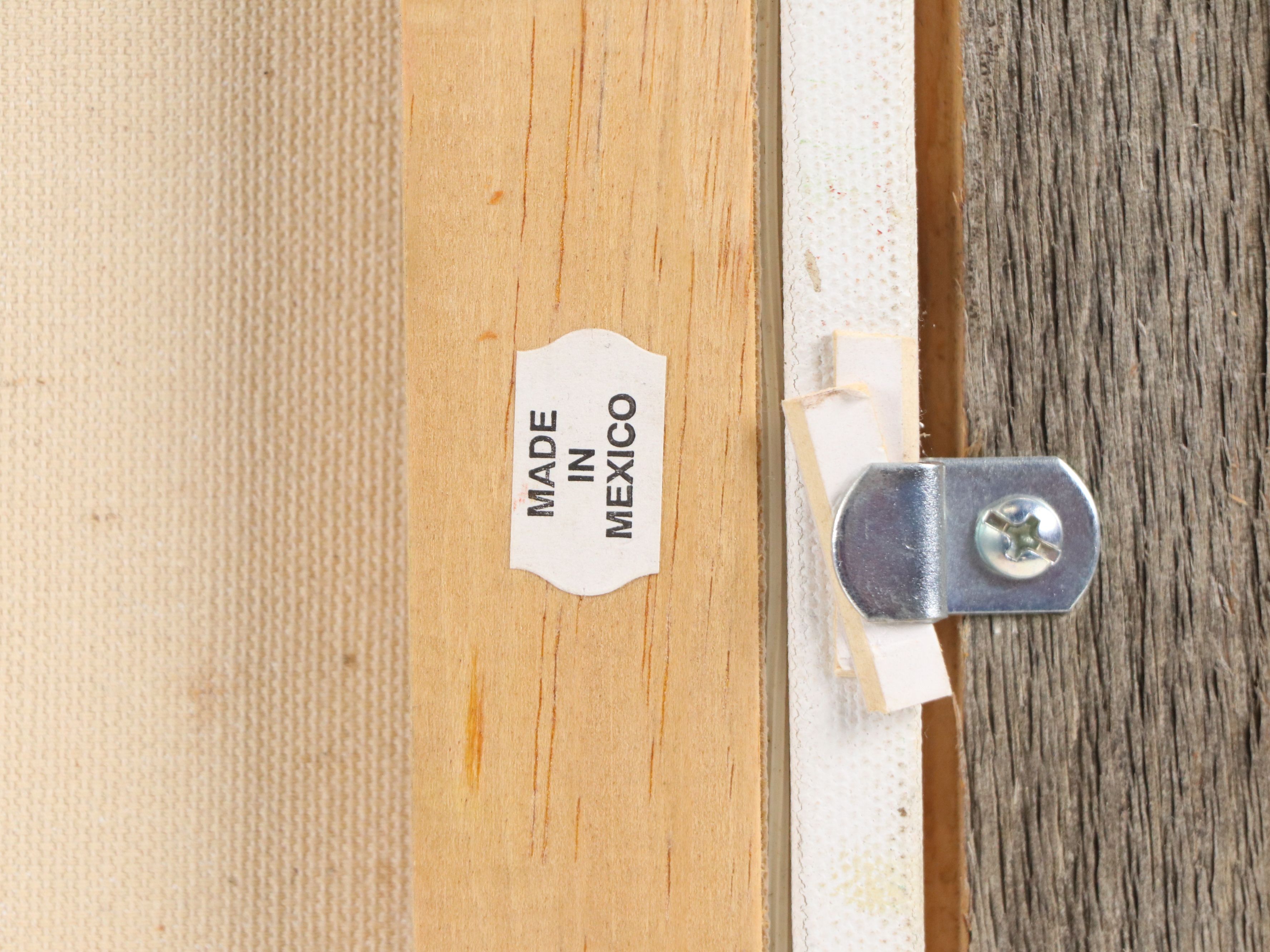 J. Harper Landscape with Barn Oil Painting, 2001