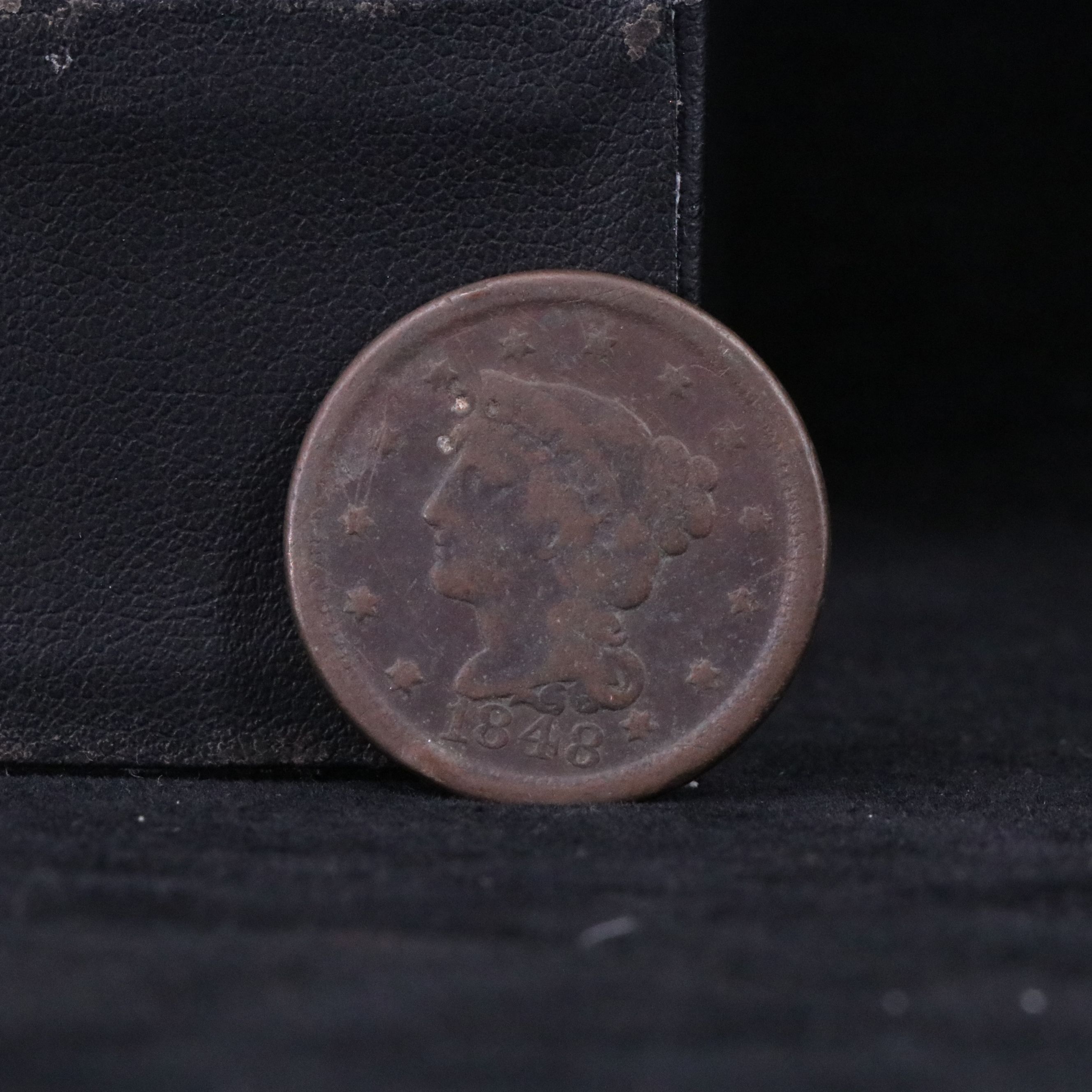 Ten Different U.S.Large Cents from 1845-1854