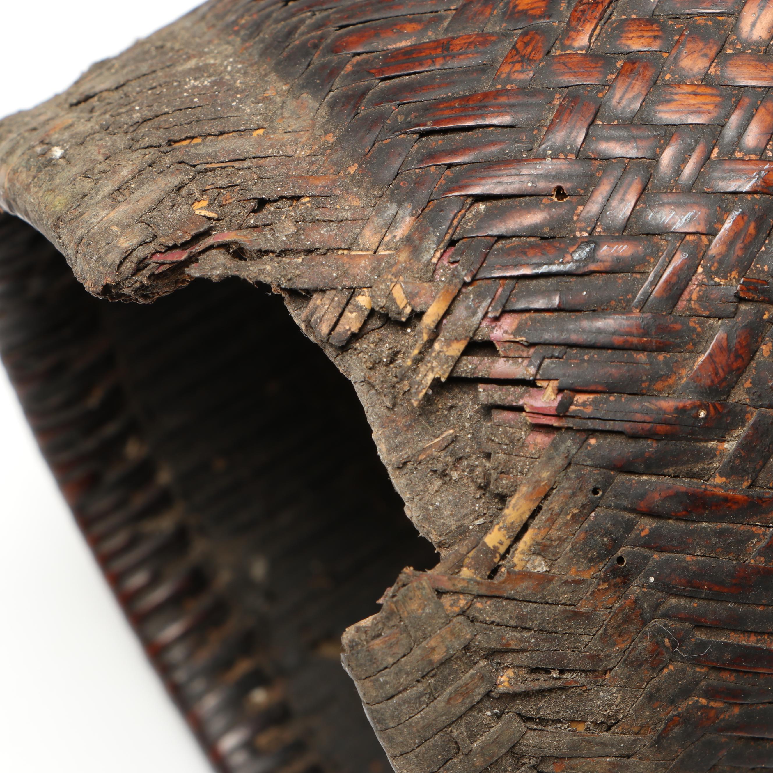 Bhutanese Bamboo Rice Alcohol (Chang) Carriers, Early 20th Century