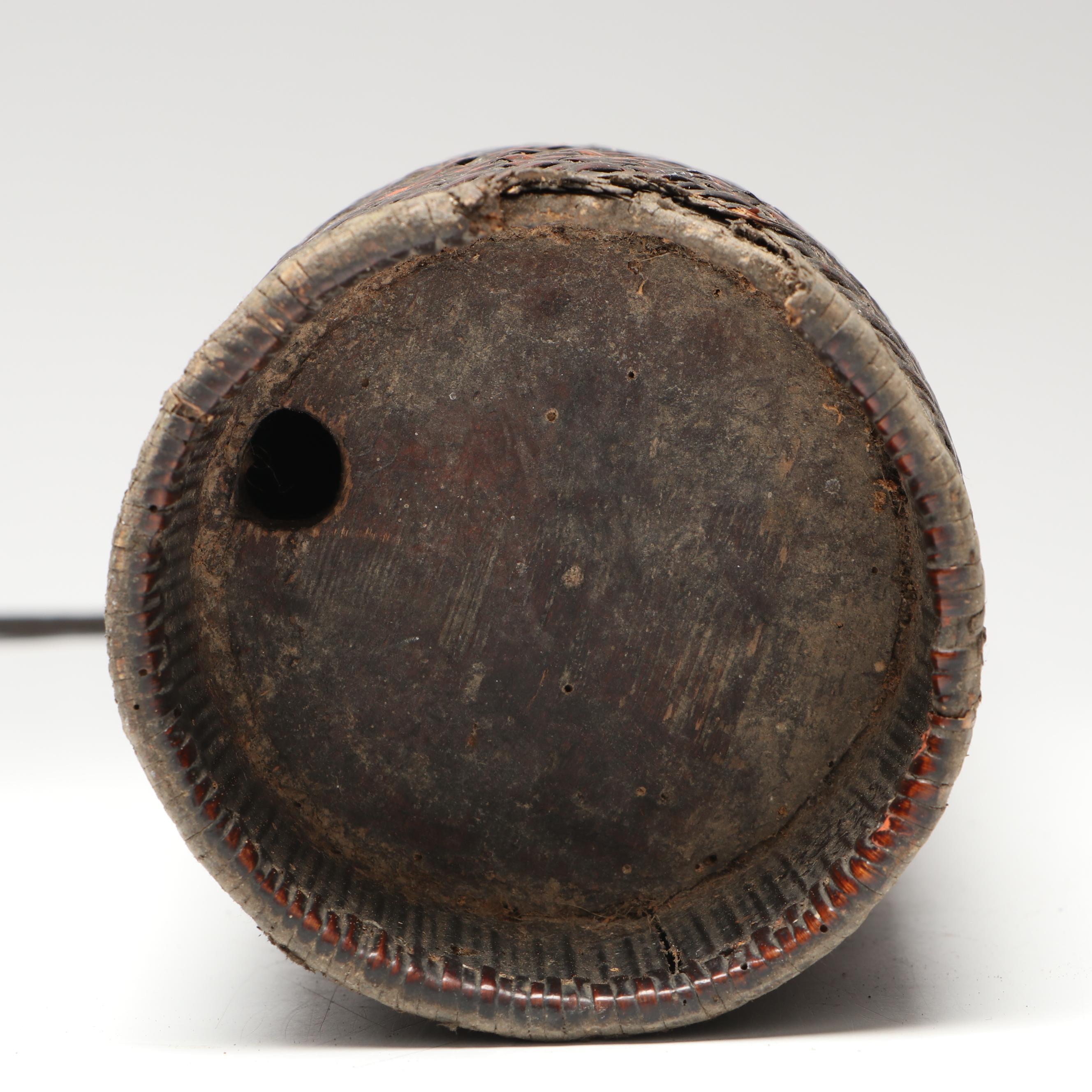 Bhutanese Bamboo Rice Alcohol (Chang) Carriers, Early 20th Century