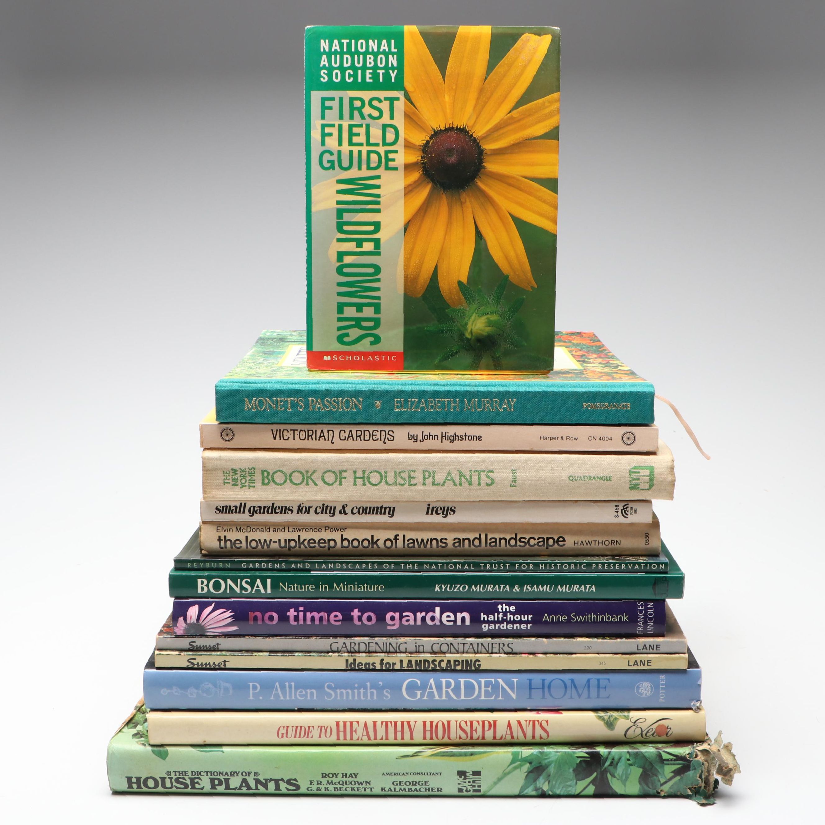 First Edition "National Audubon Society: Wildflowers" and More Nature Books
