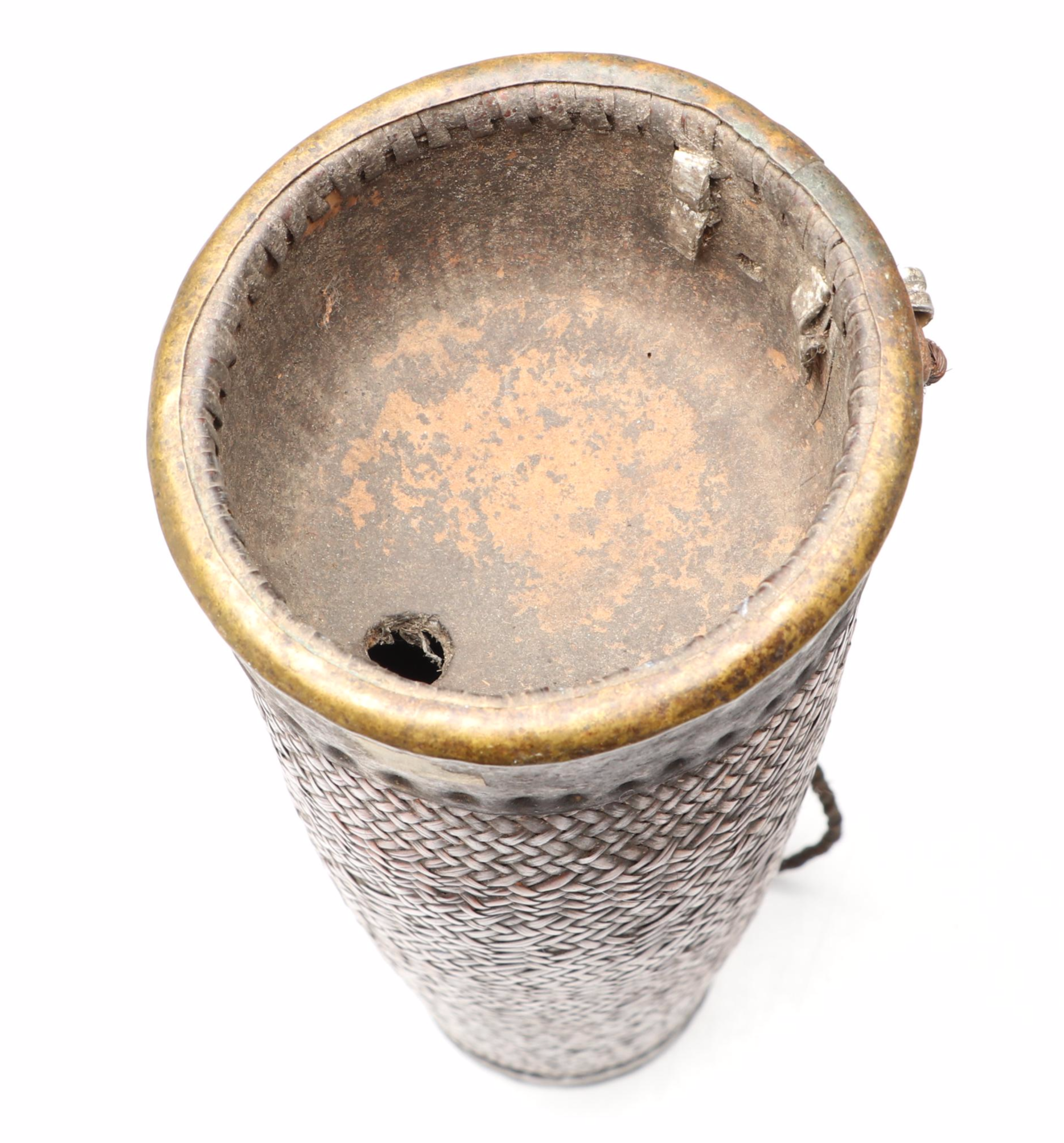 Bhutanese Bamboo Rice Alcohol (Chang) Carriers, Early 20th Century