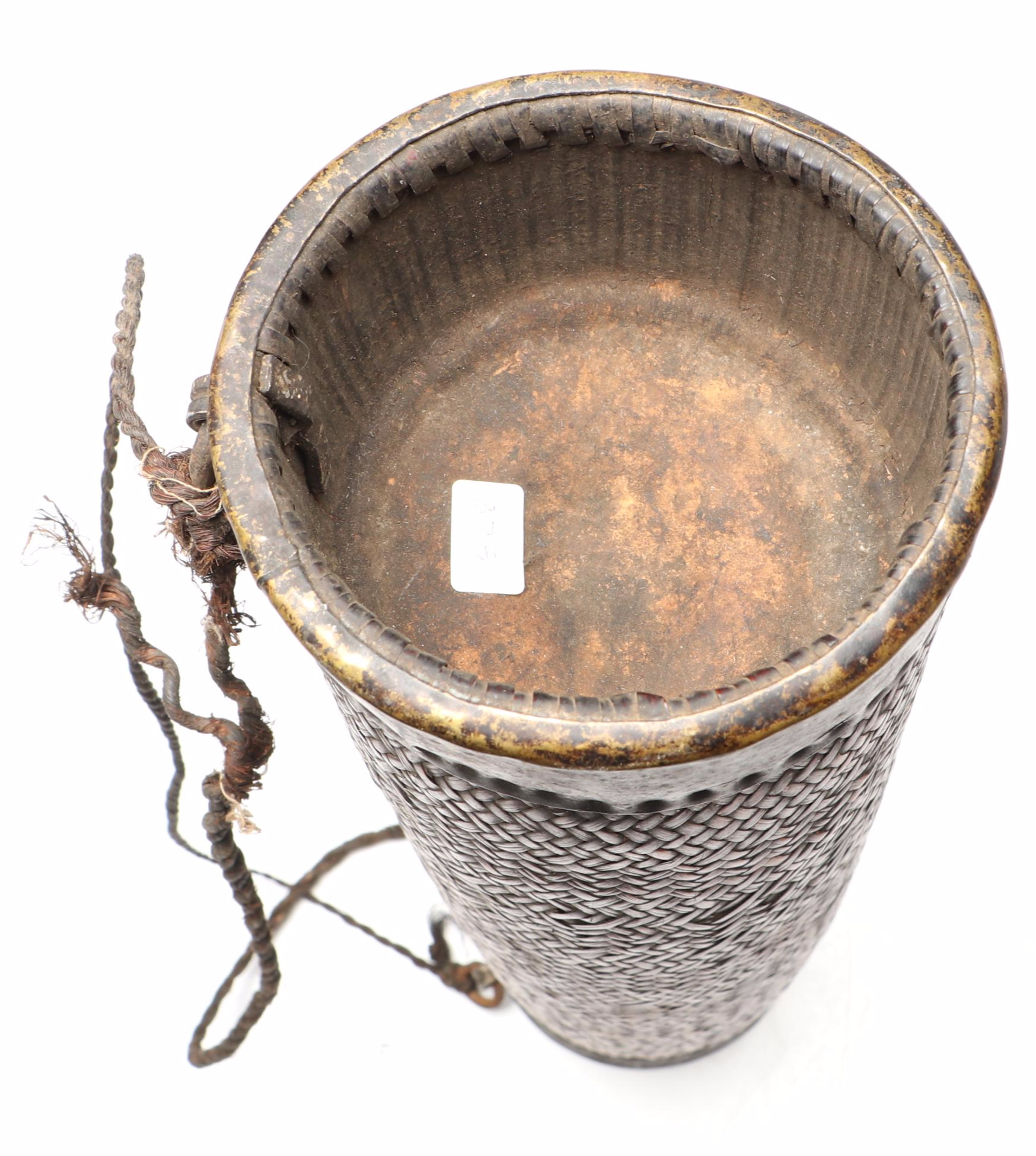 Bhutanese Bamboo Rice Alcohol (Chang) Carriers, Early 20th Century